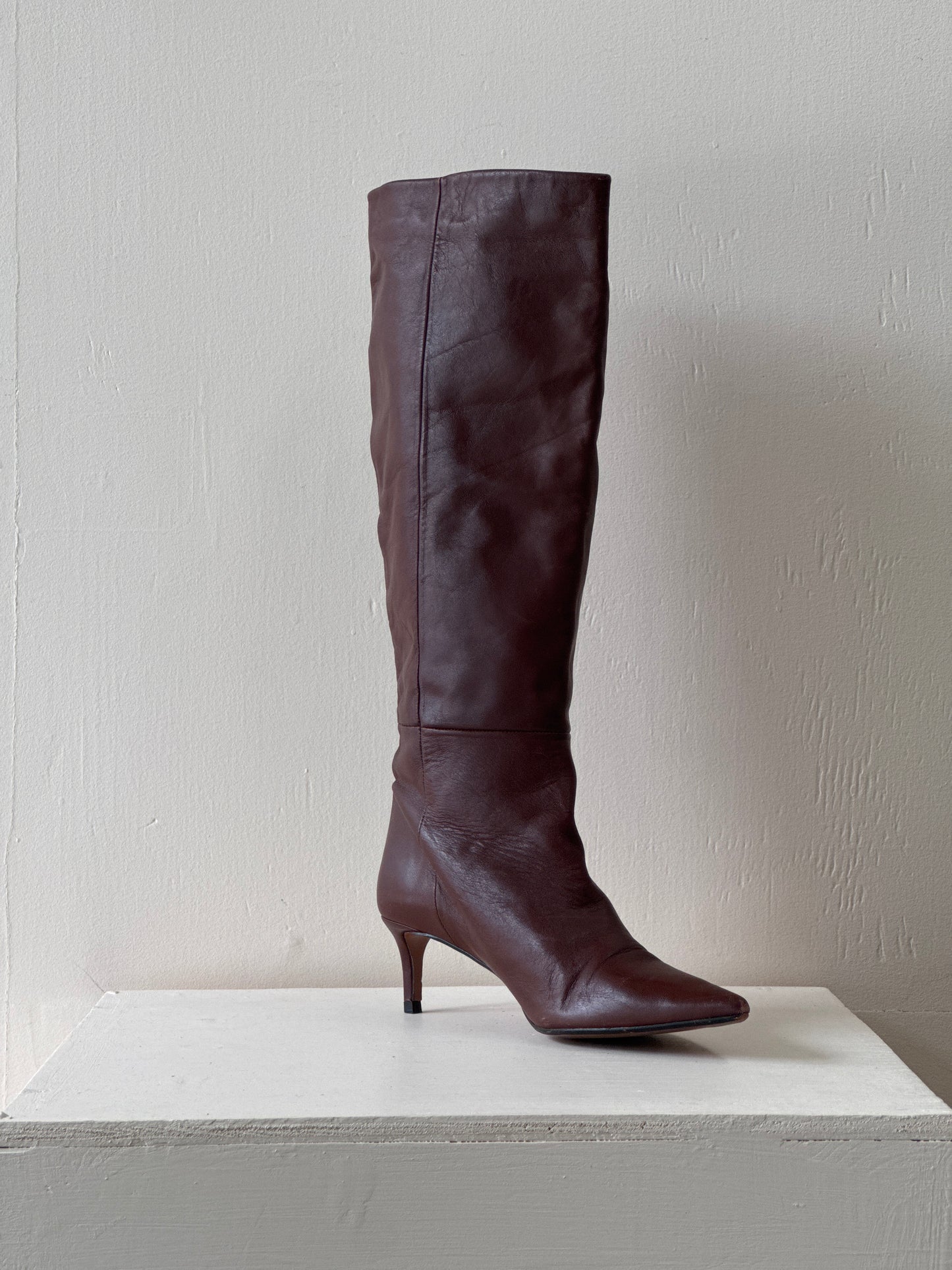 Zara Leather Boots