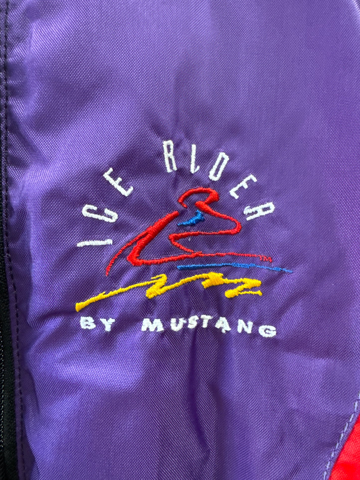 Ice Rider By Mustang Vintage Racing Jacket