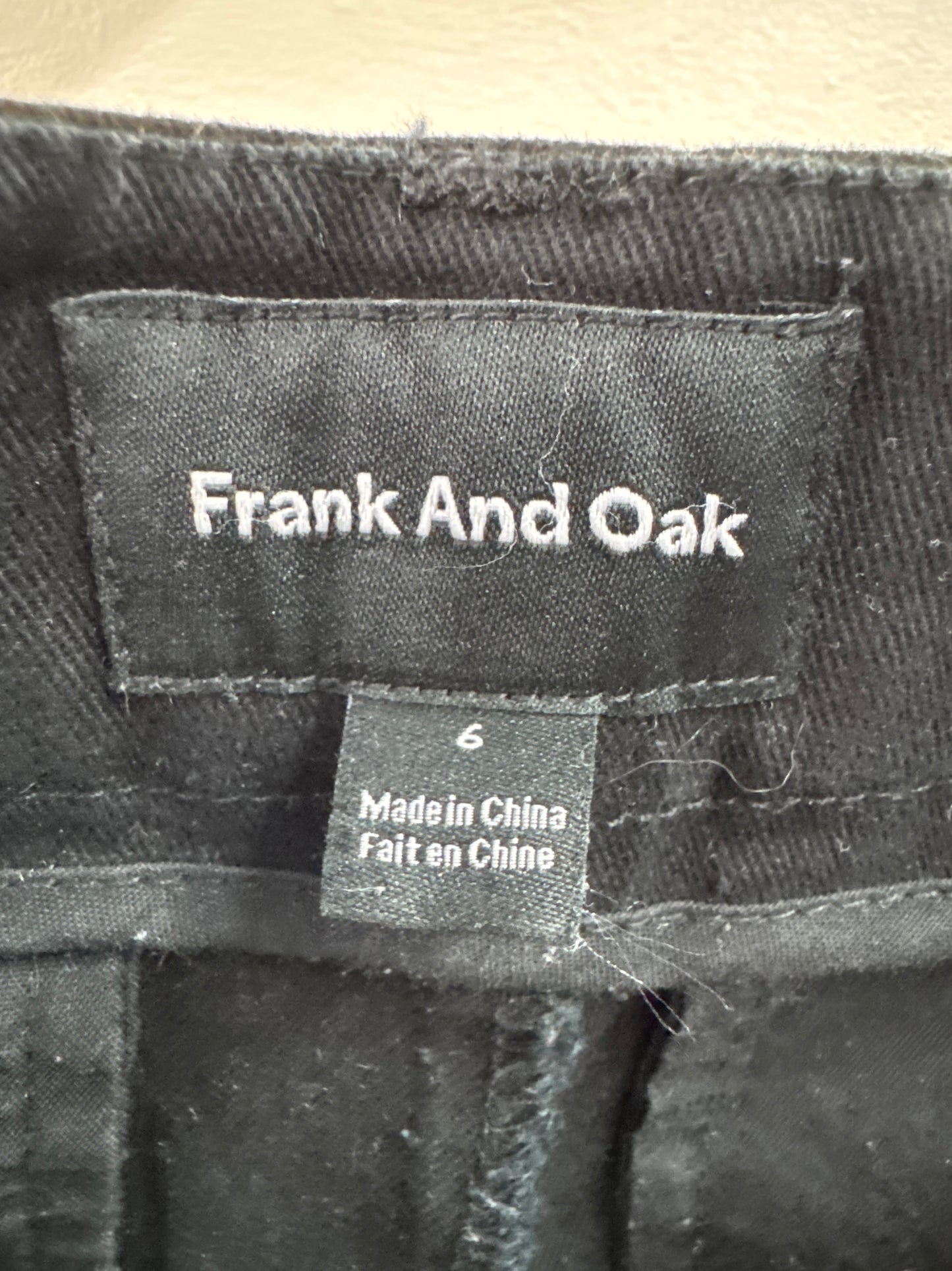 Frank&Oak Cotton Pants
