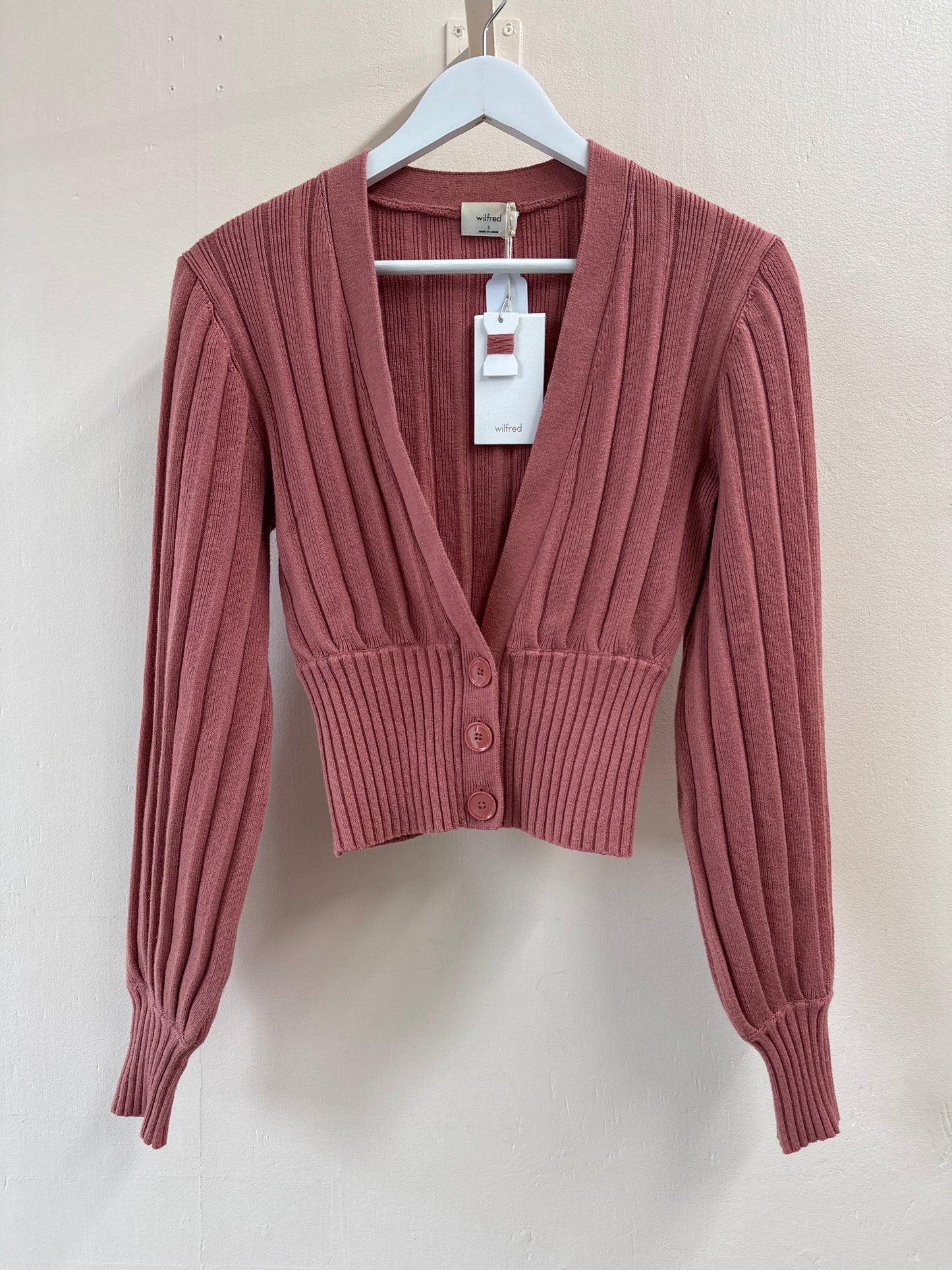 Wilfred Wool Merino Wool Cardigan
