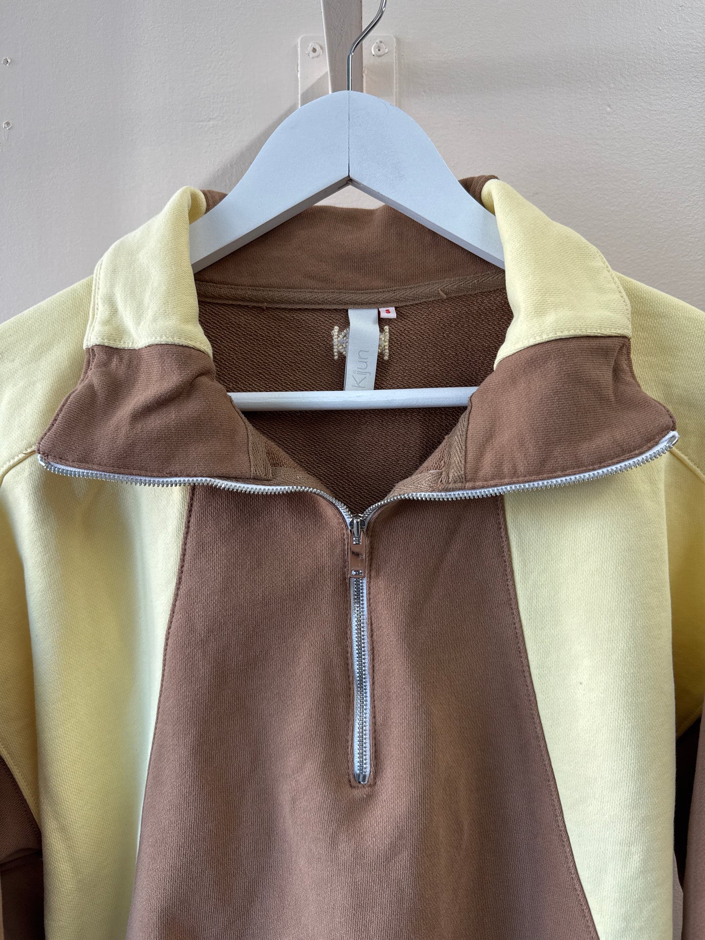 Kijun Zip Cotton Pullover