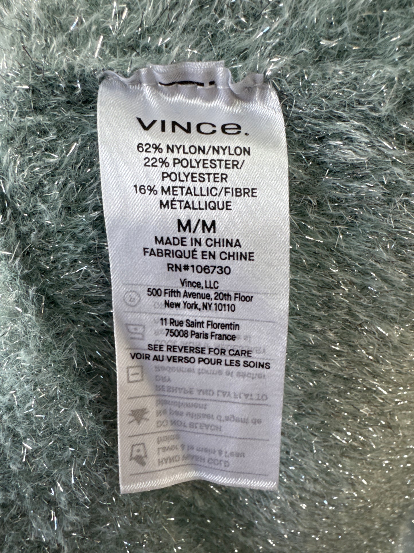 Vince Metallic Sweater