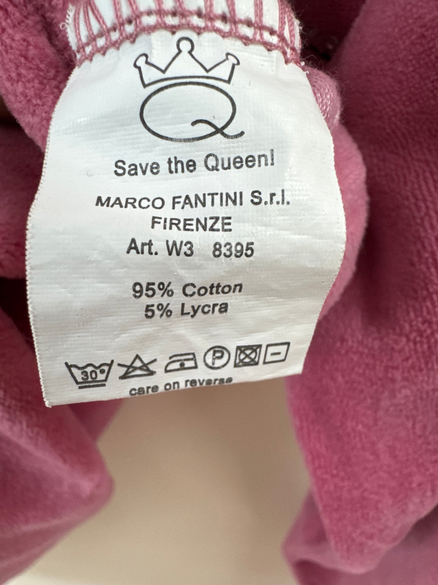 Save The Queen! Cotton Fleece