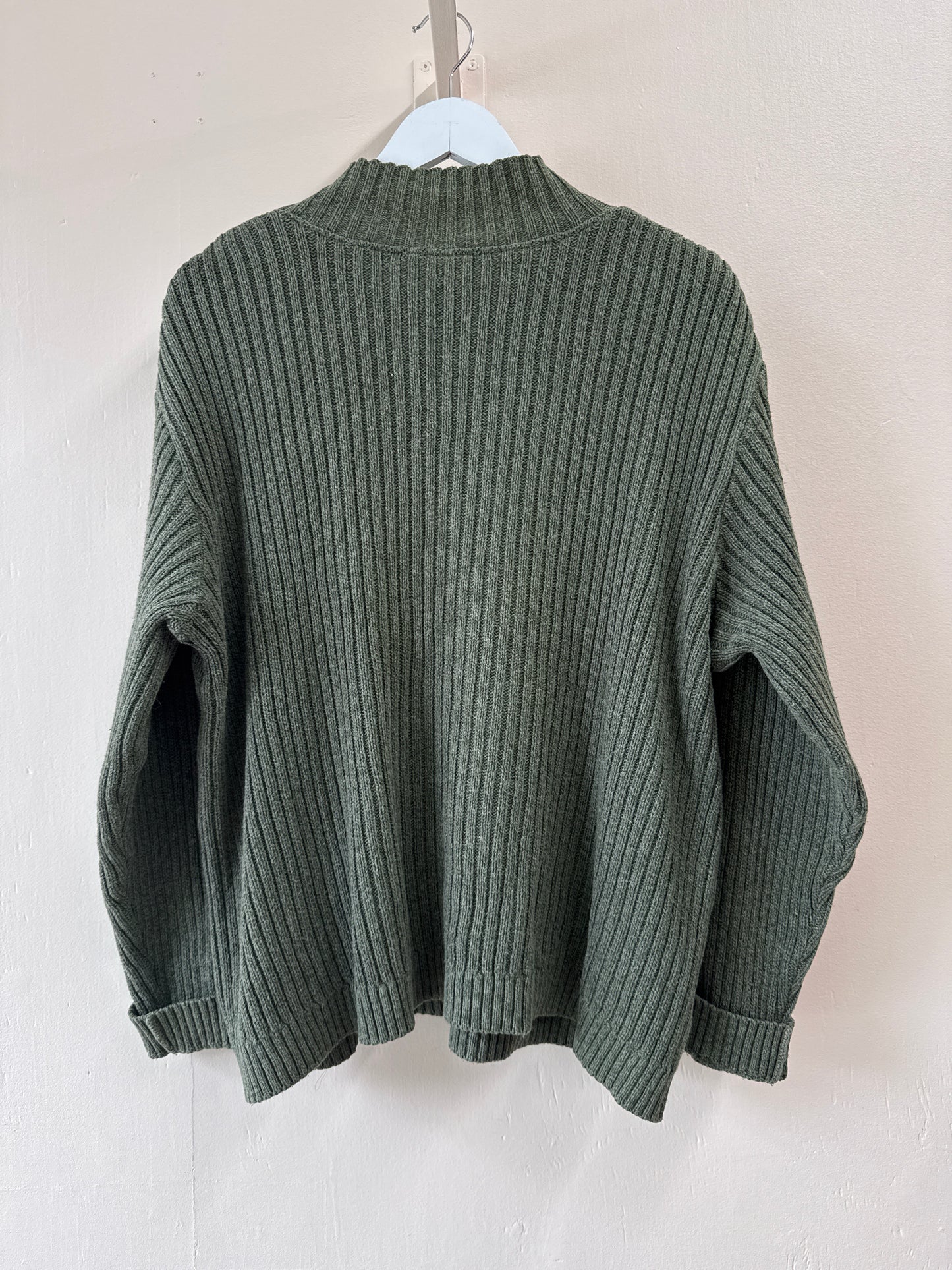 Green Knit Sweater