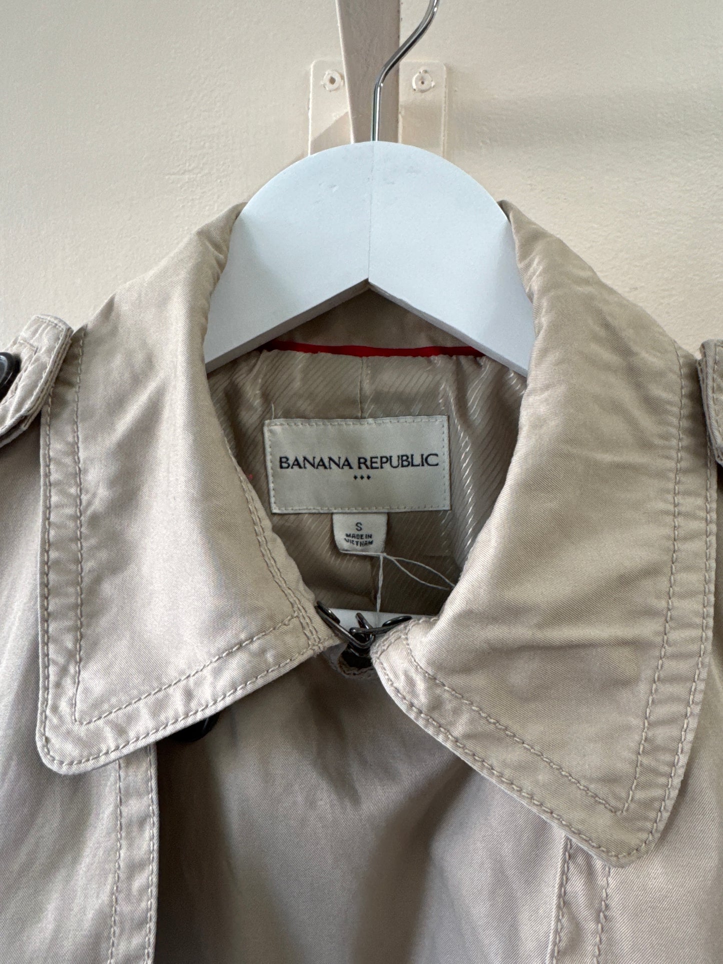 Banana Republic Cotton Trench Coat