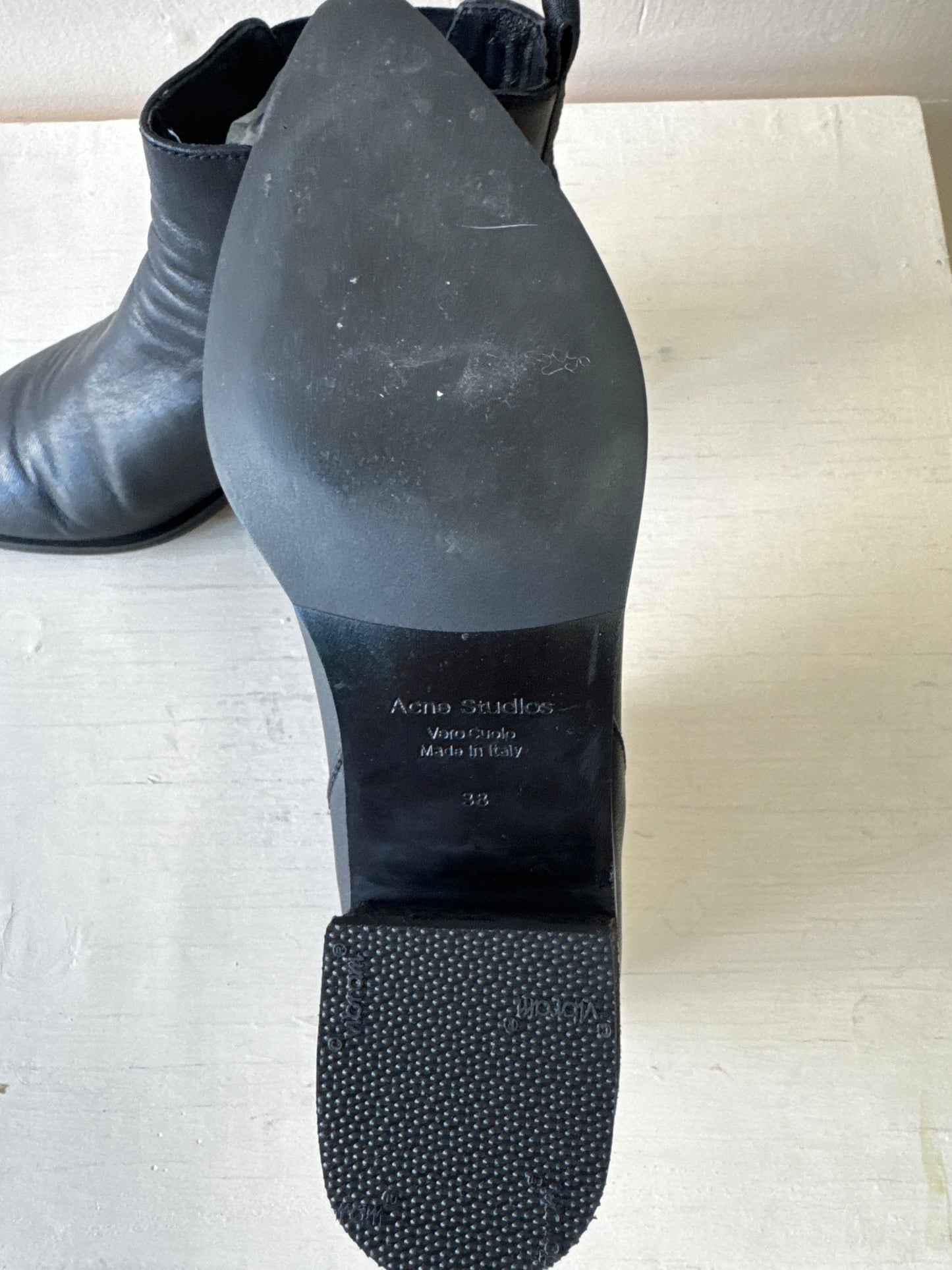 Acne Studios Leather Boots