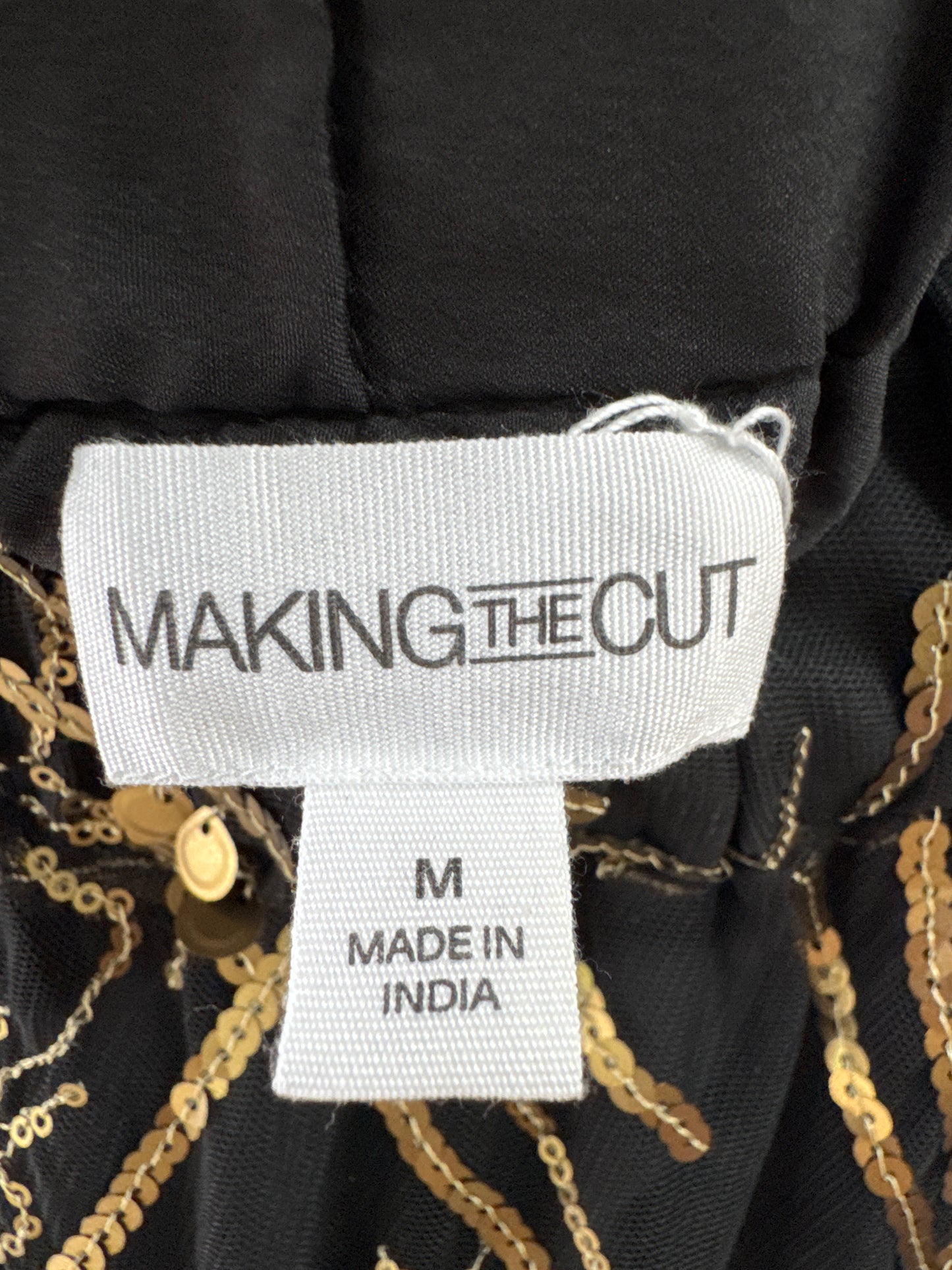 Making The Cut Glitter Skirt
