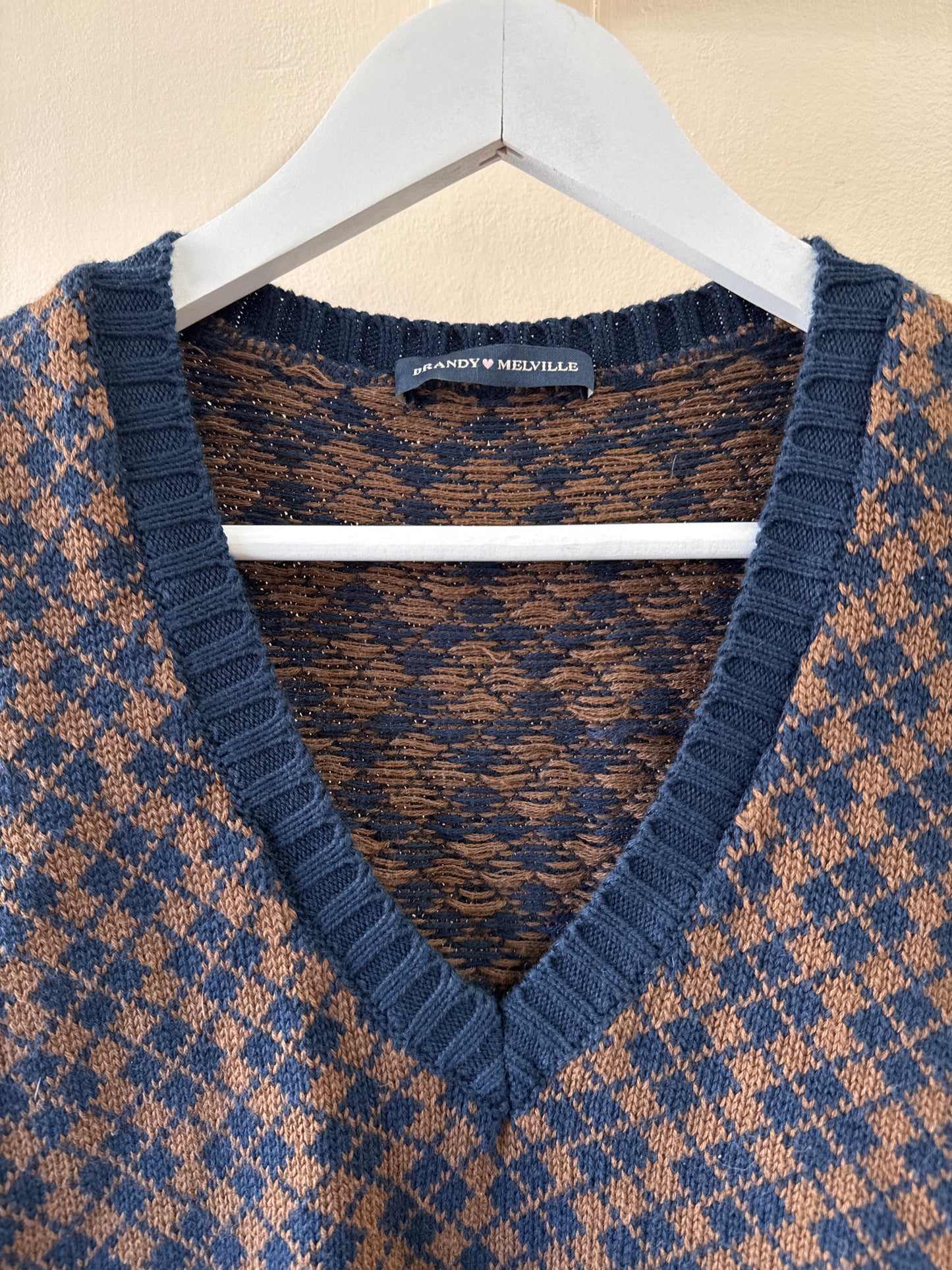 Brandy Melville Knit Cotton Tank Top