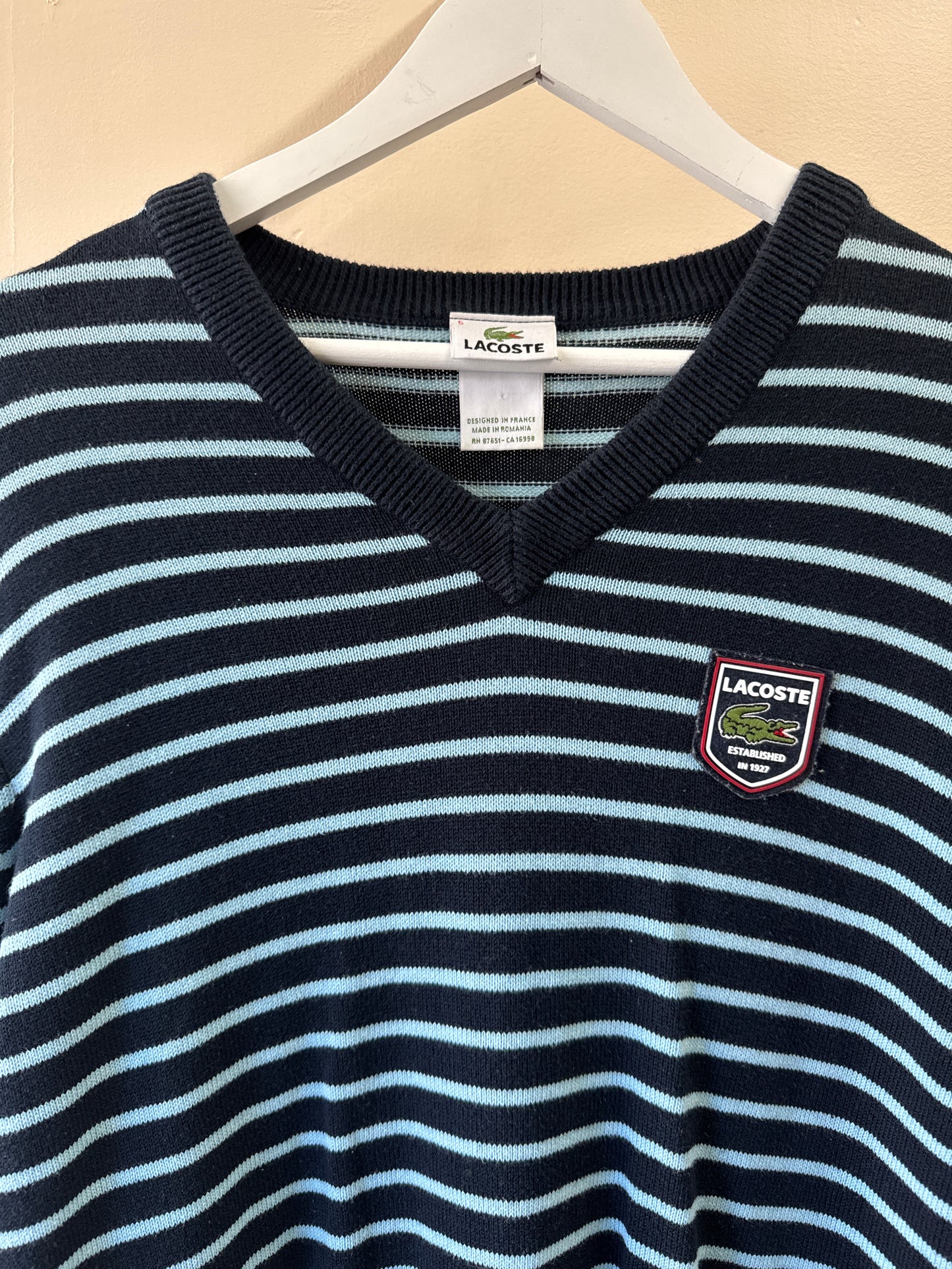 Lacoste Knit Cotton Sweater
