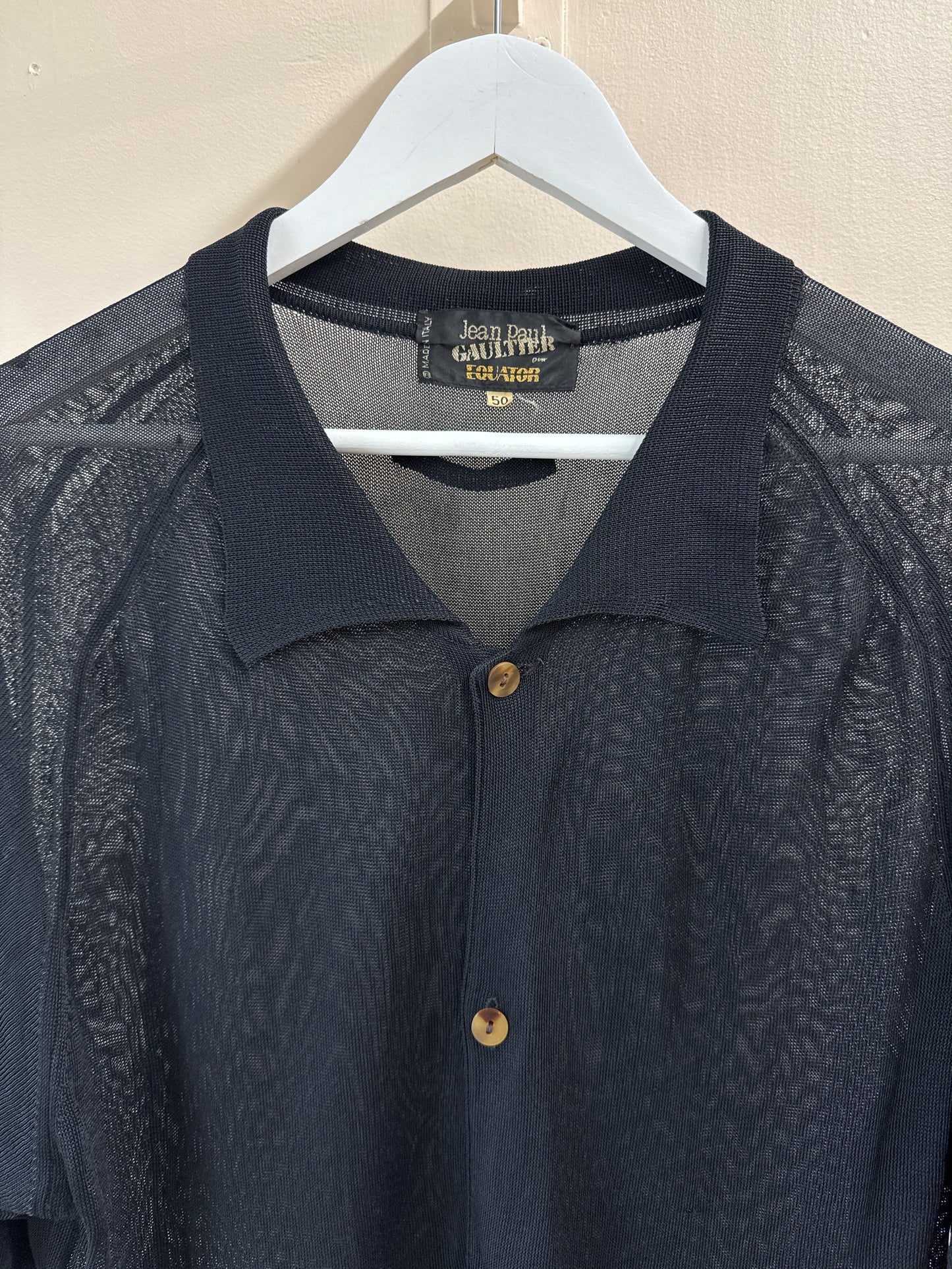 Jean Paul Gauthier Vintage Mesh Shirt