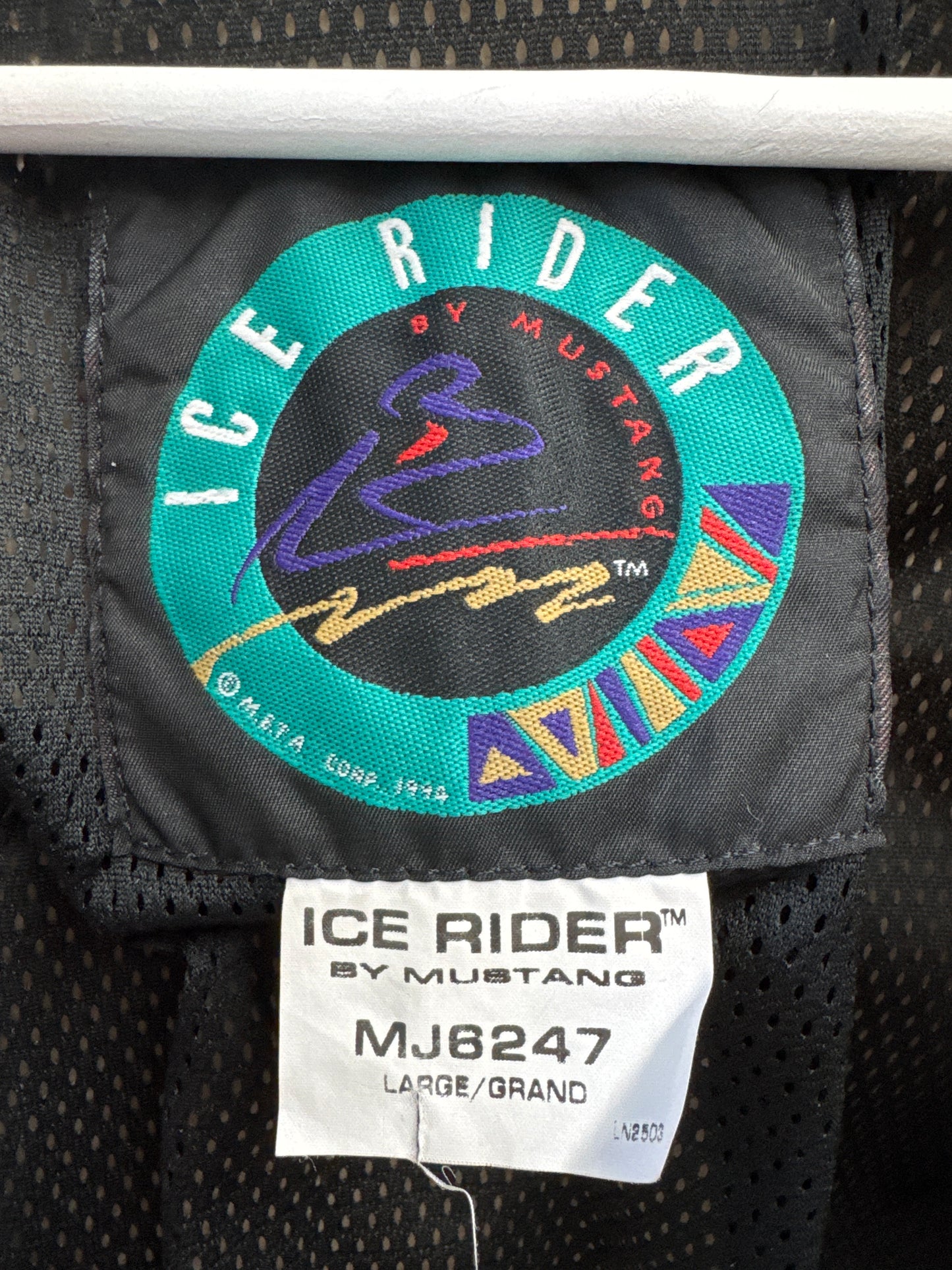 Ice Rider By Mustang Vintage Racing Jacket