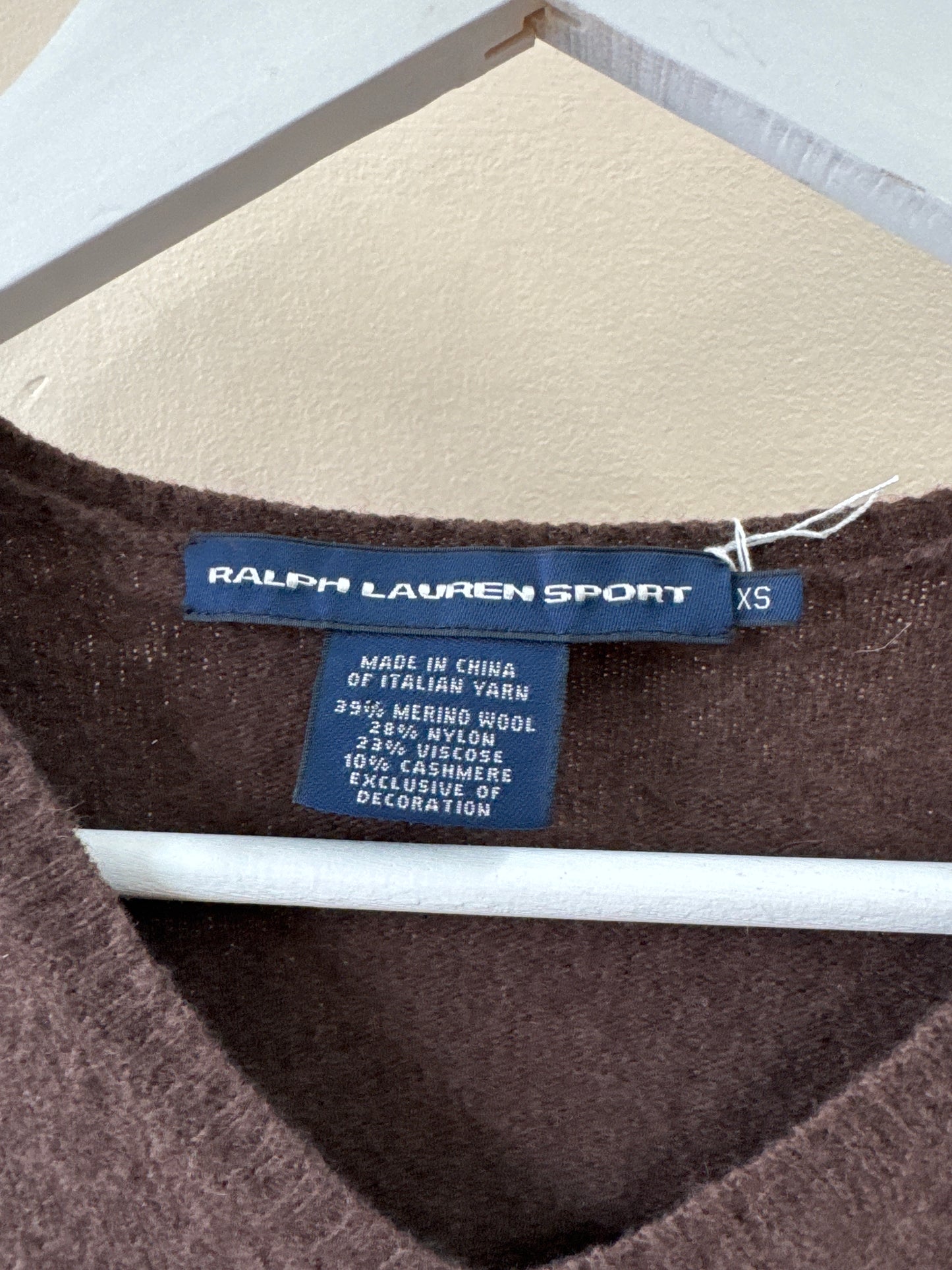 Ralph Lauren Merino Wool and Cashmere Blend Sweater