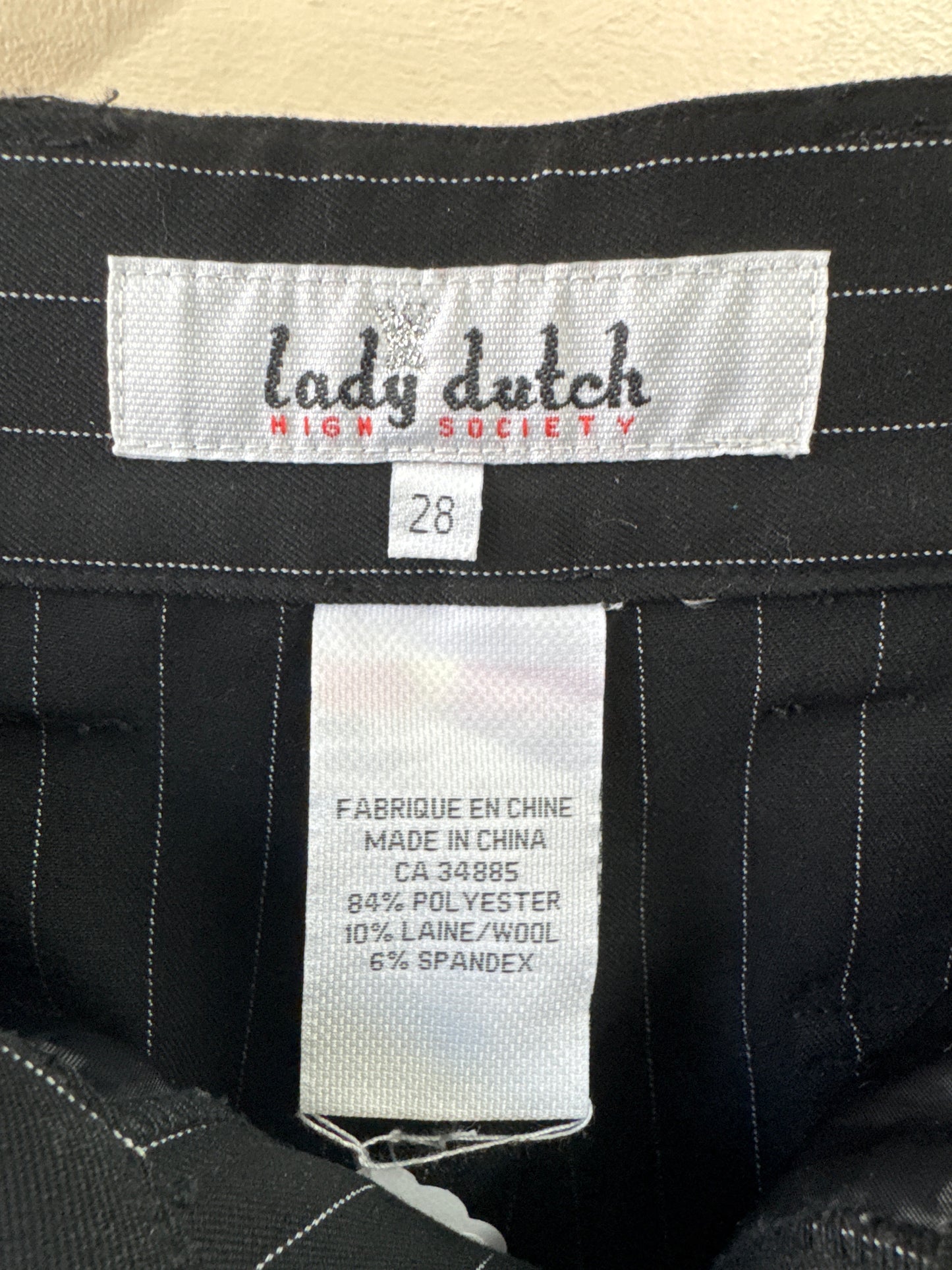 Lady Dutch Low Rise Pants