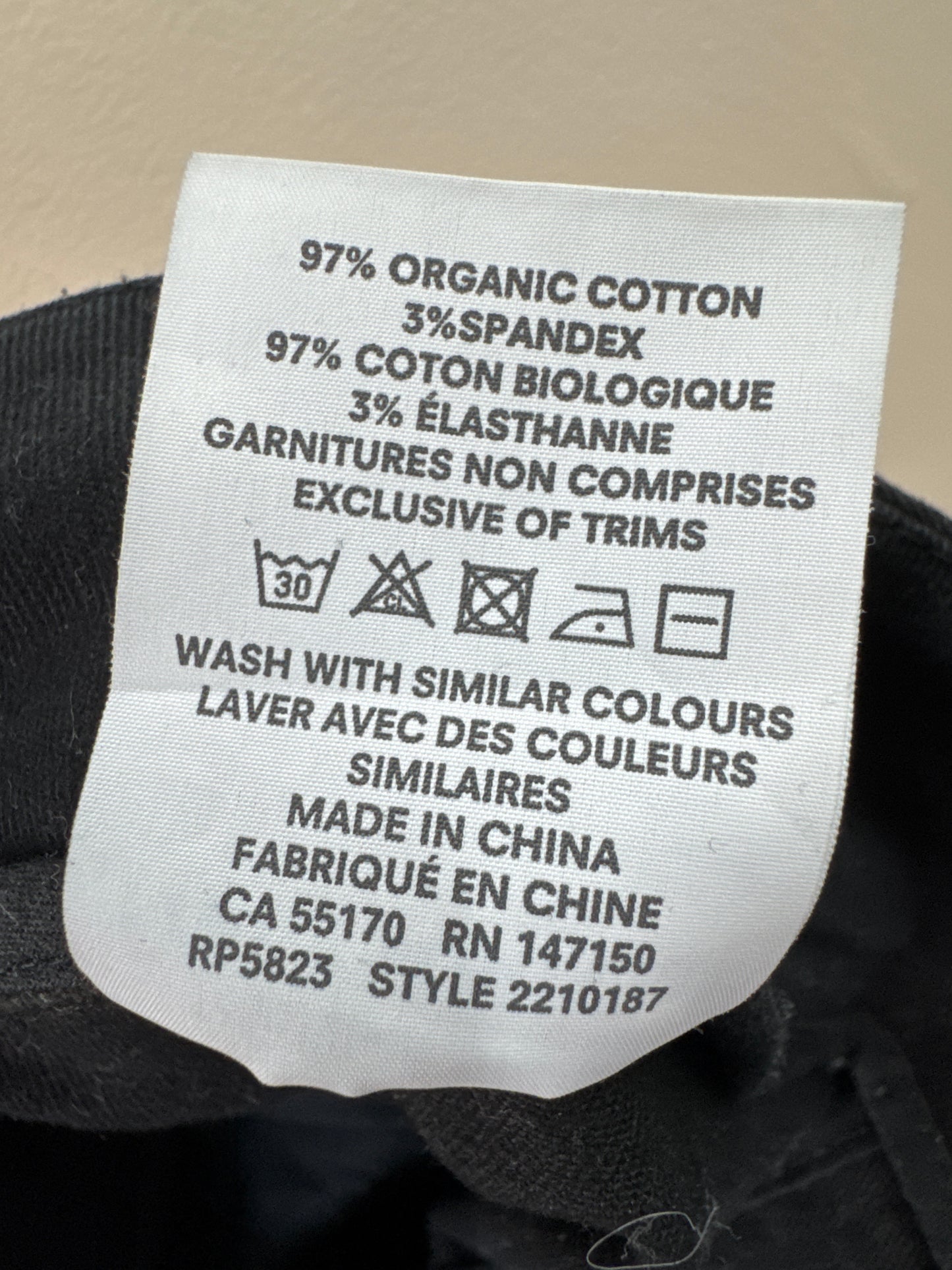 Frank&Oak Cotton Pants