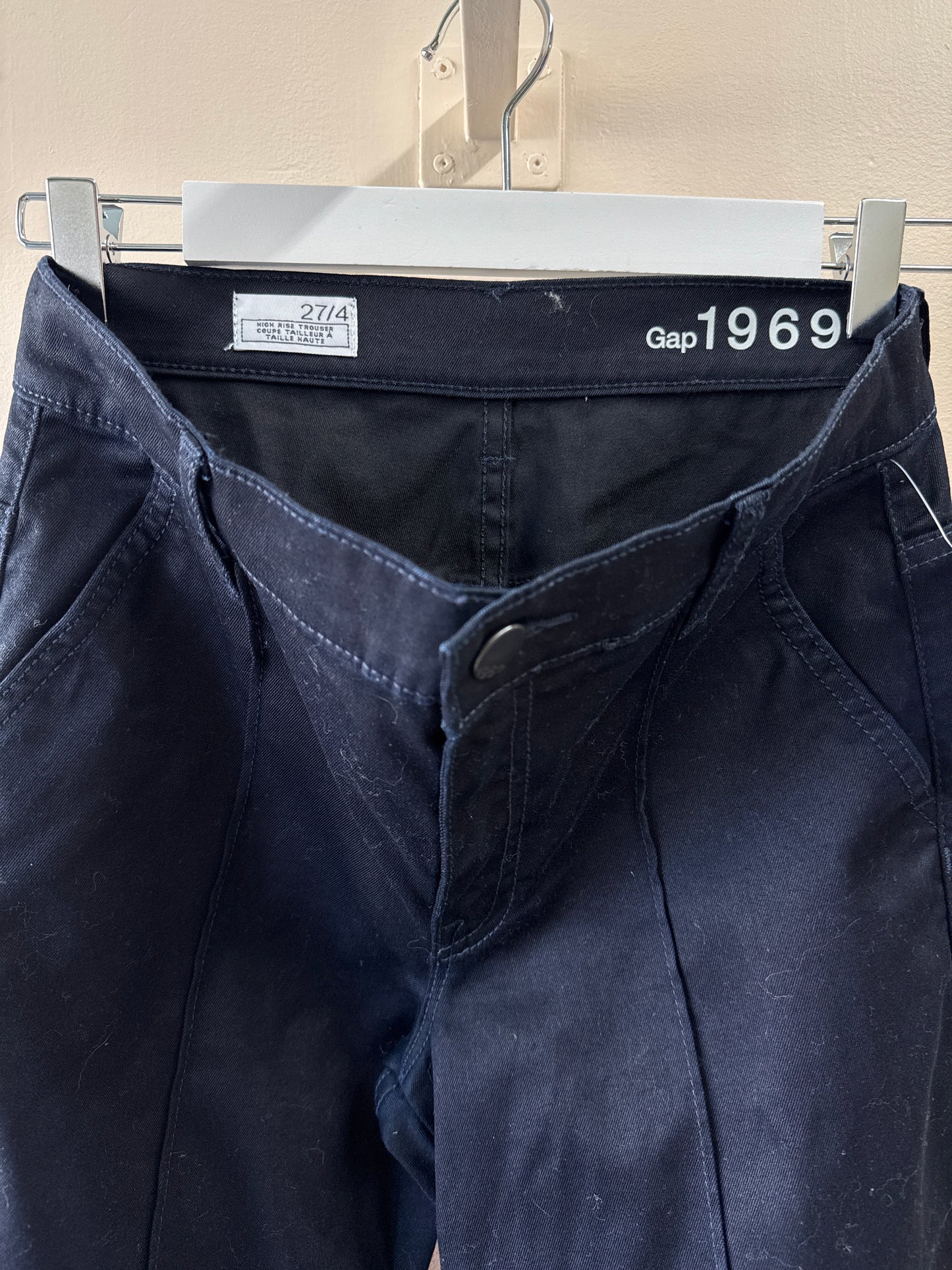 Jean taille haute à jambe large Gap