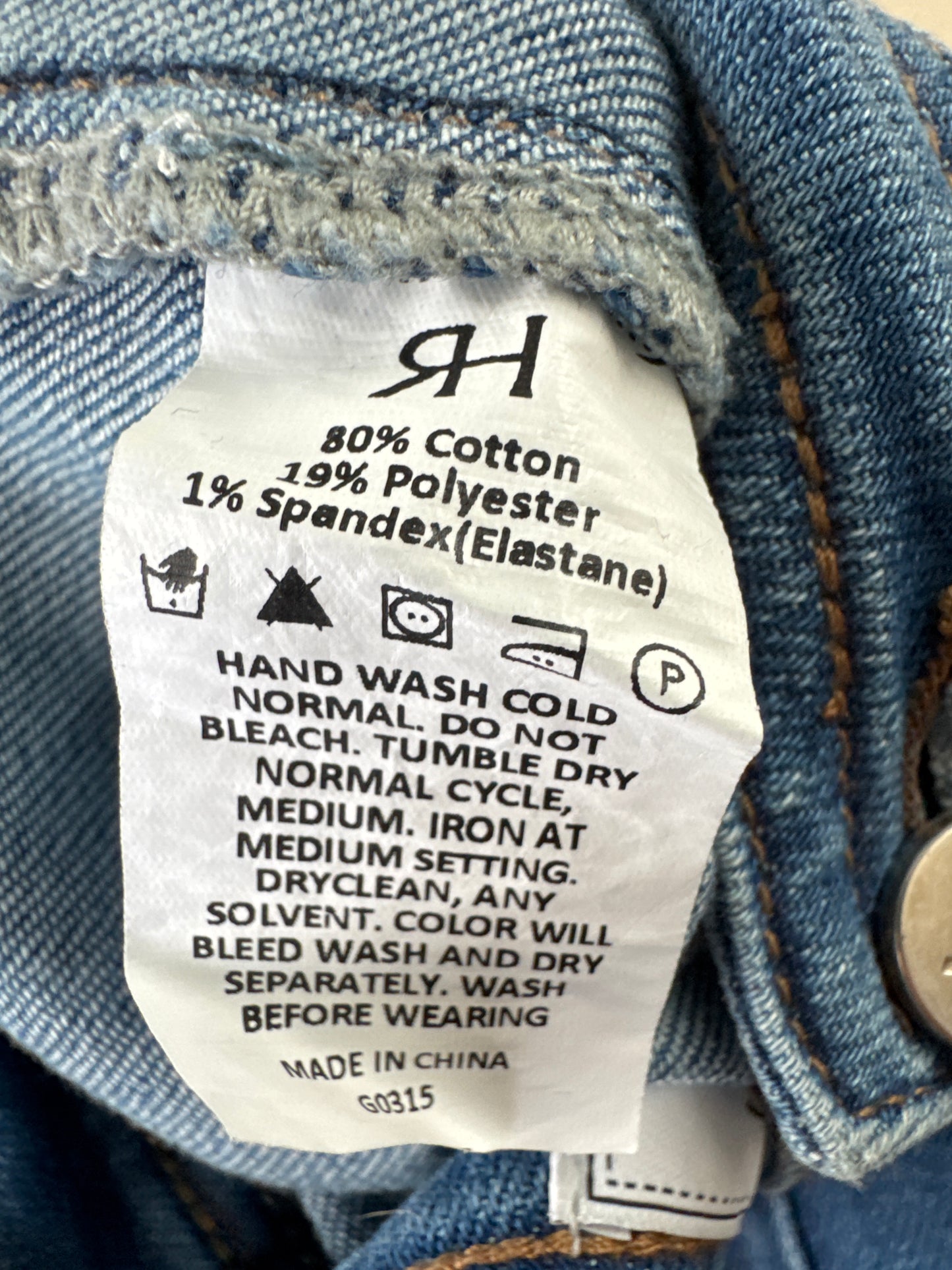 Jeans évasé taille haute extensible Rihoas