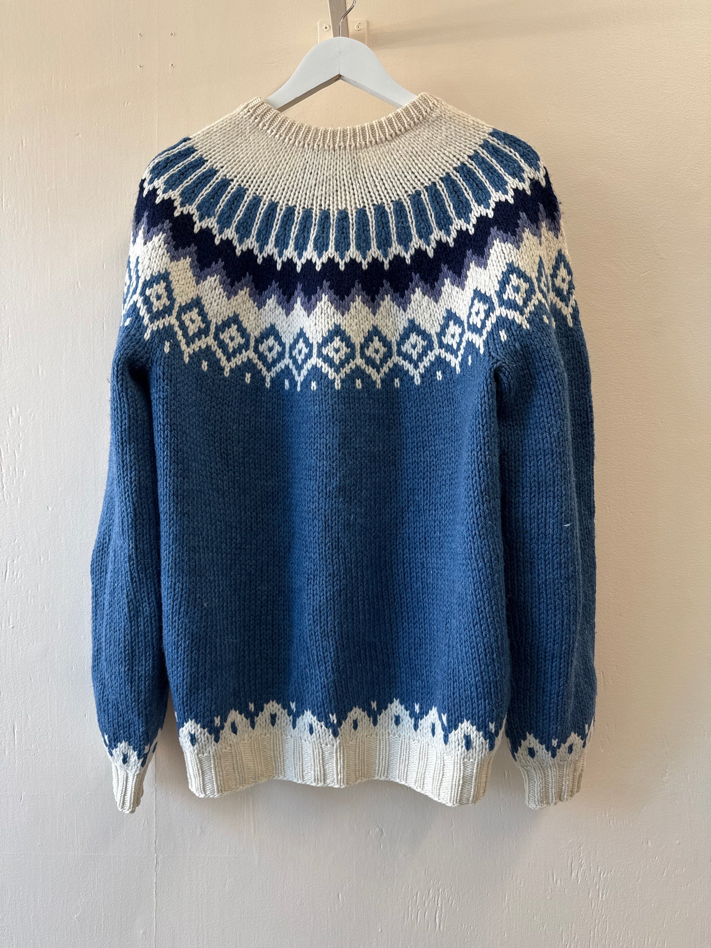 Santas De Los Dressa Vintage Knit Wool Sweater