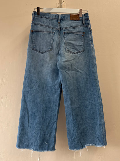 Jean taille haute à jambe large Madewell