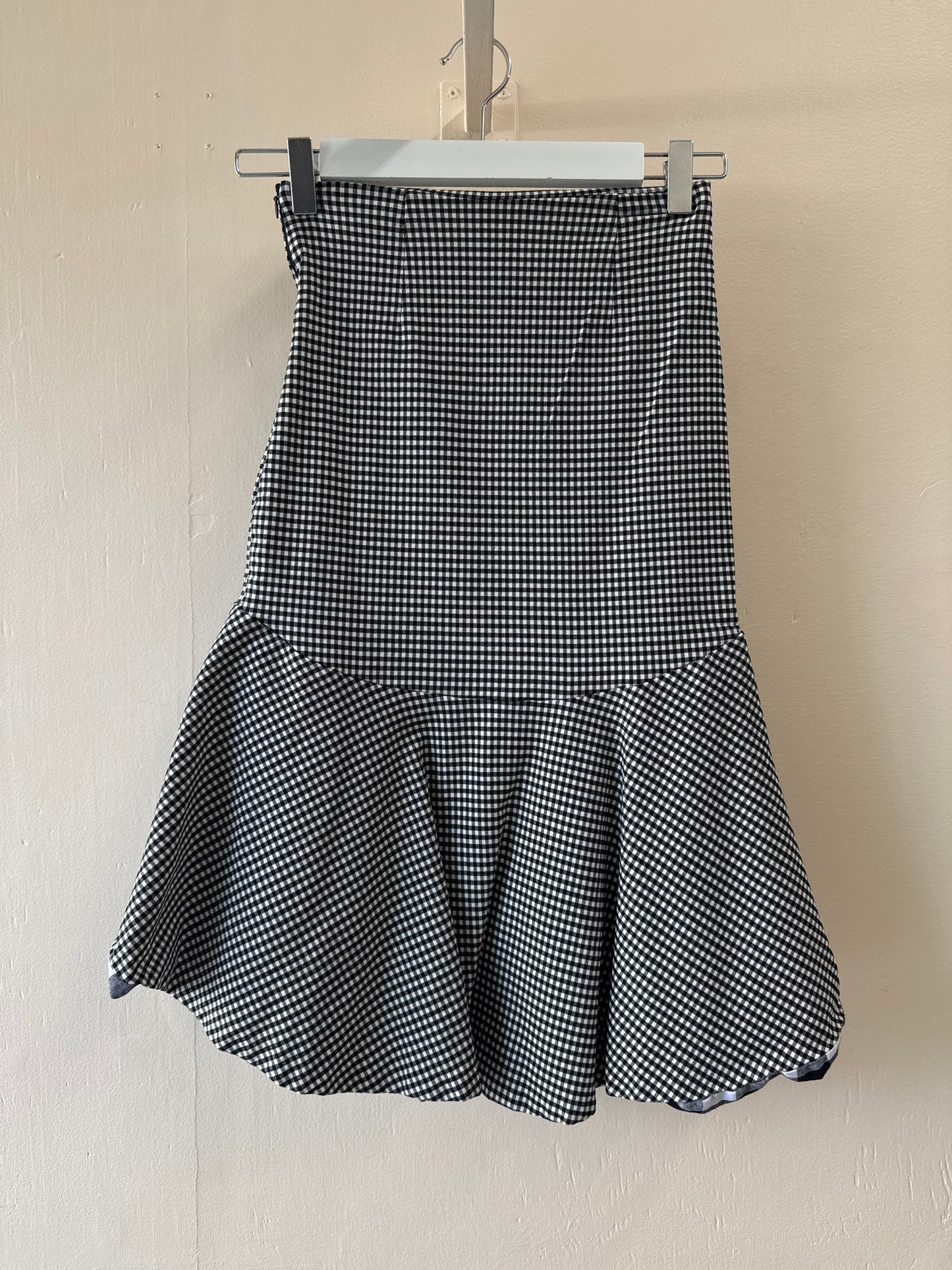 Lord and Taylor Check Skirt