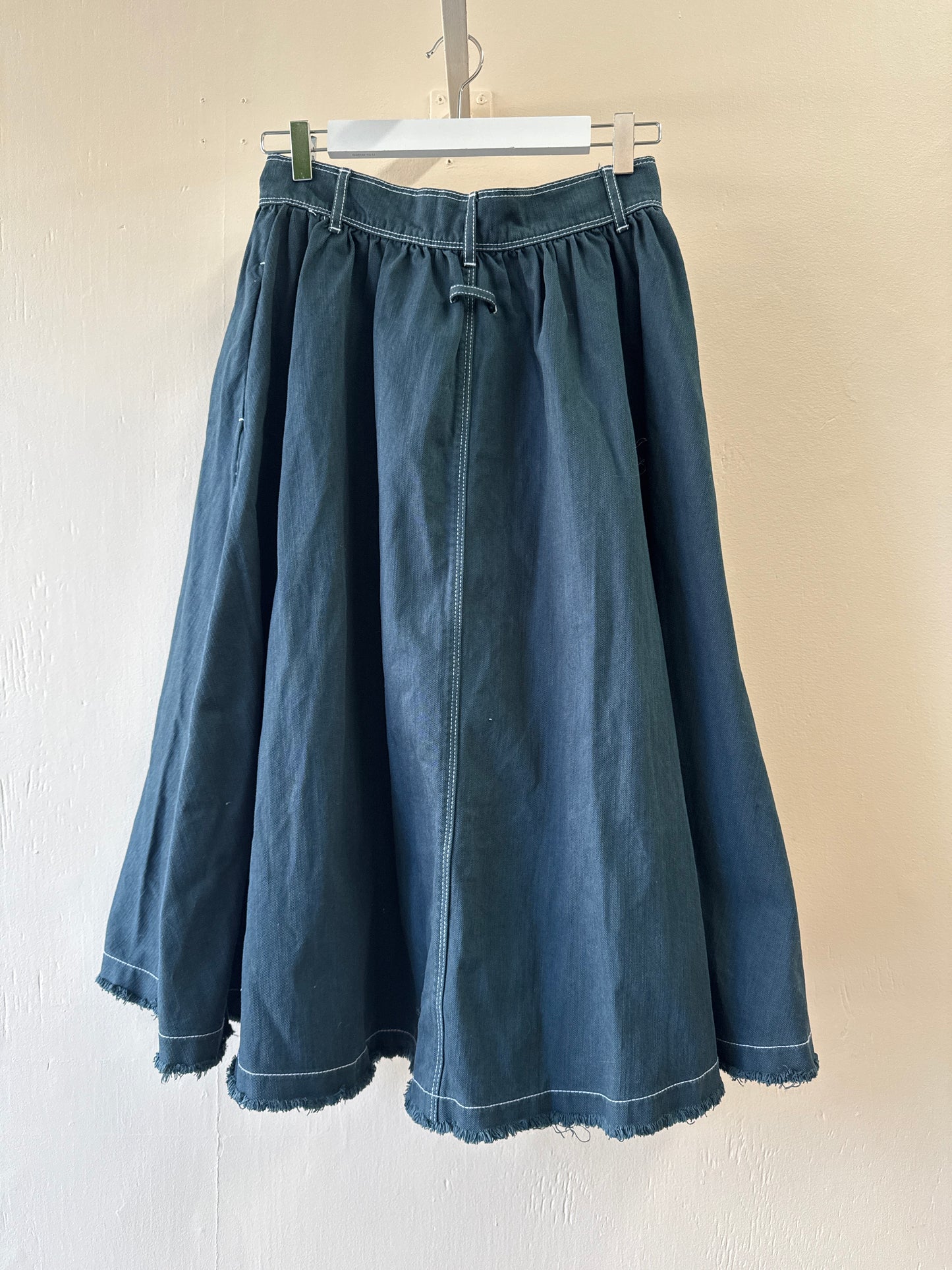 H&M Denim Maxi Skirt