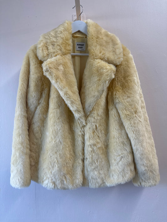 Manteau en fausse fourrure Sunday Best