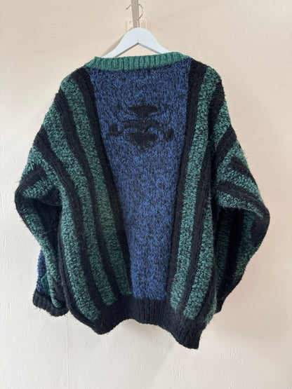 Novo Vintage Knit Wool Sweater