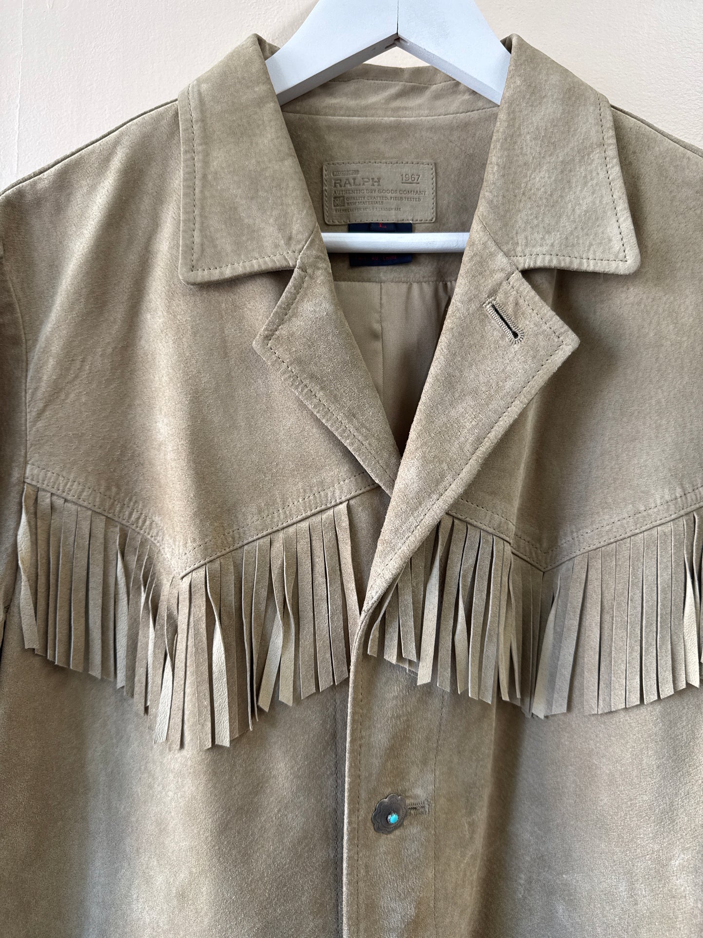 Veste de cuir Ralph Lauren Cowboy Palomino