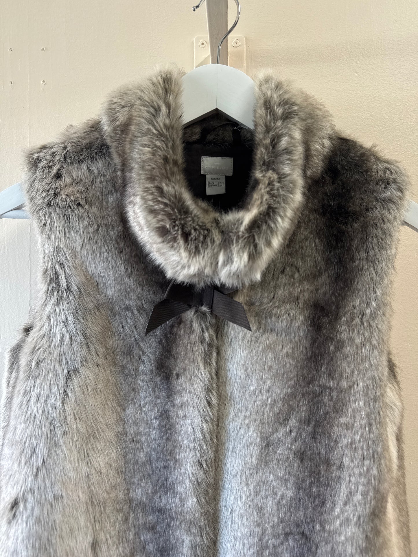Gilet vintage en fausse fourrure Cyrillus