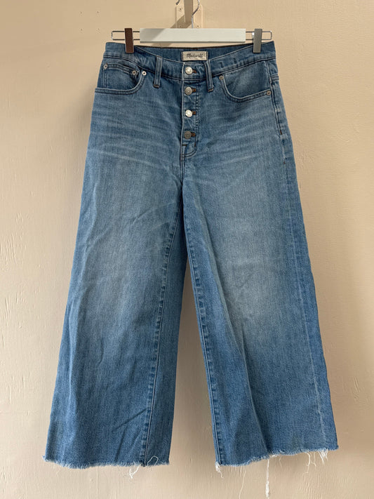 Madewell High Rise Wide Leg Jeans