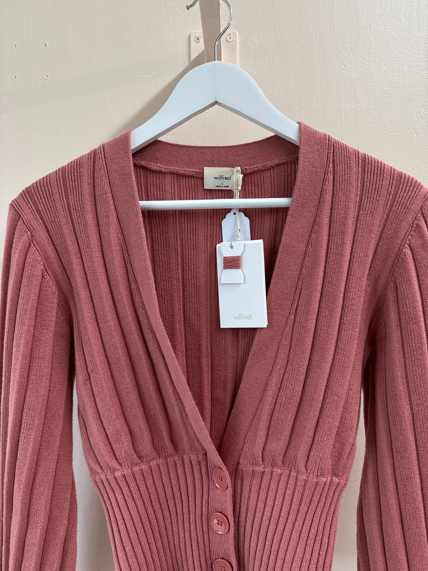 Wilfred Wool Merino Wool Cardigan
