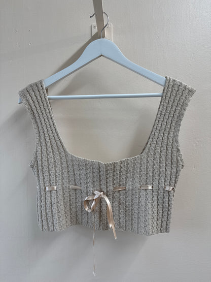 Diab'Less Vintage Knit Cotton Tank Top