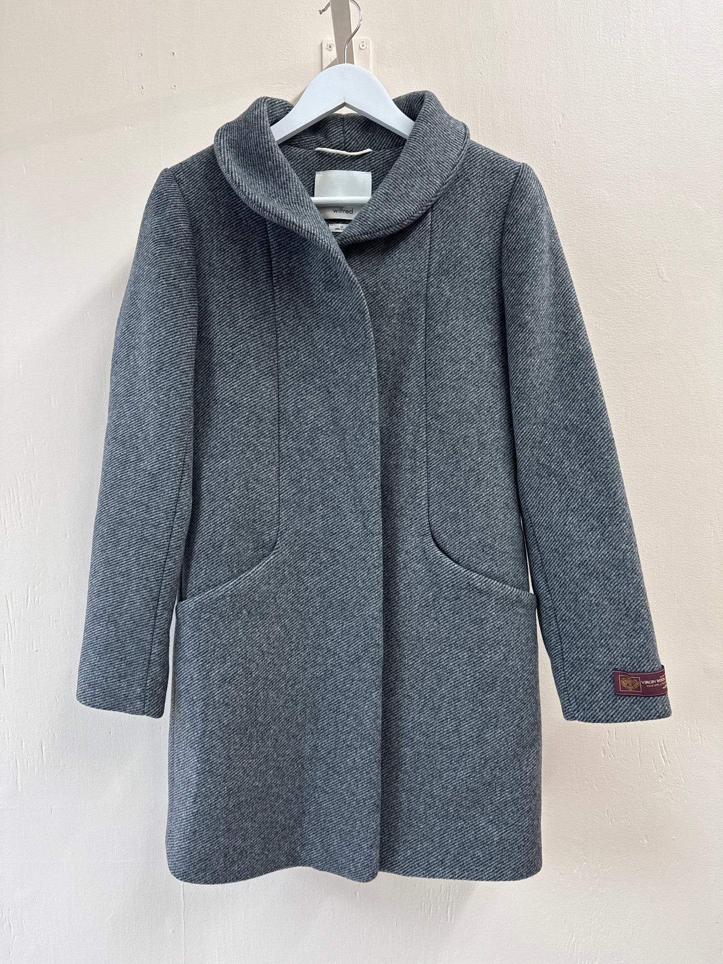 Manteau en laine Wilfred