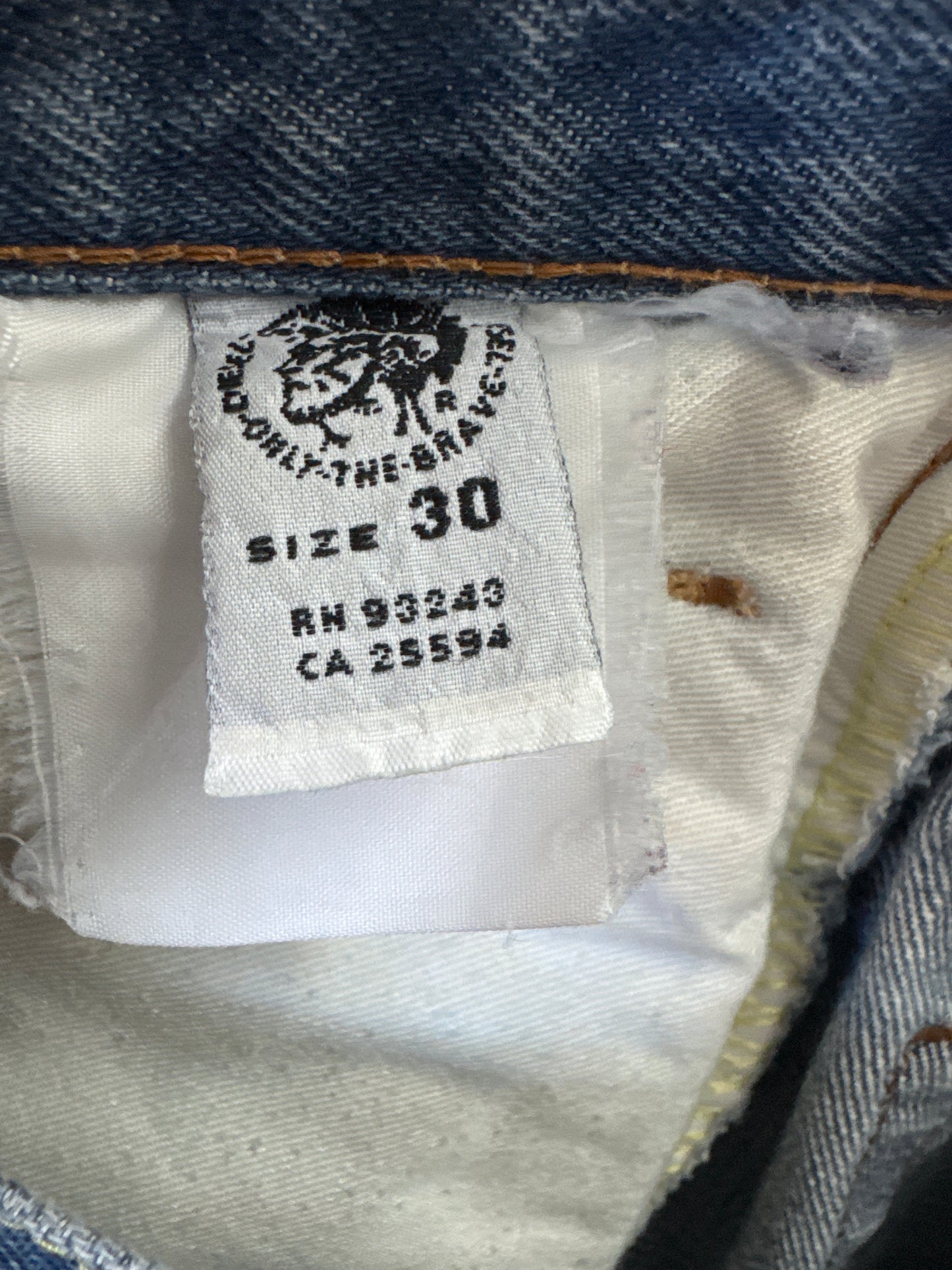 Diesel Vintage High Rise Jeans