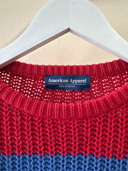Chandail en tricot de coton American Apparel