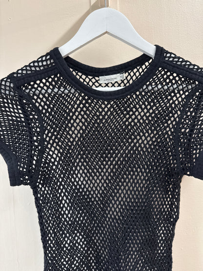 J. Linderberg Mesh Cotton T-Shirt
