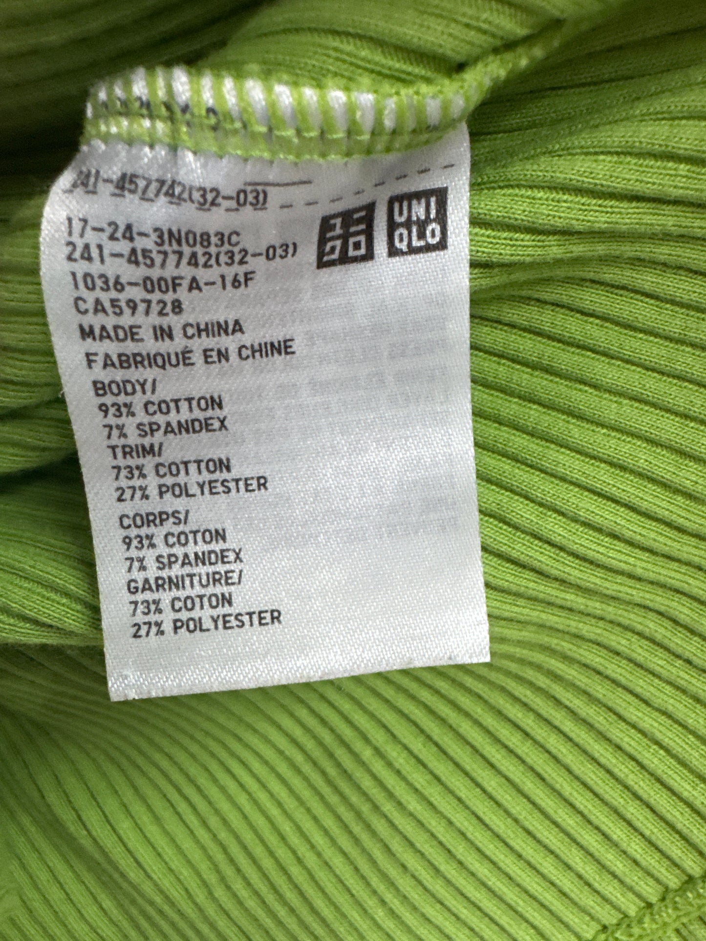 Camisole en coton Uniqlo