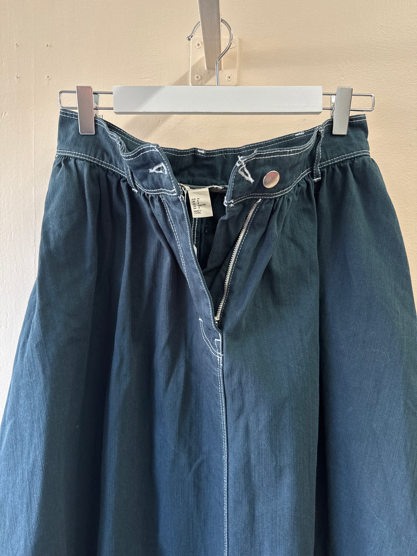 H&M Denim Maxi Skirt