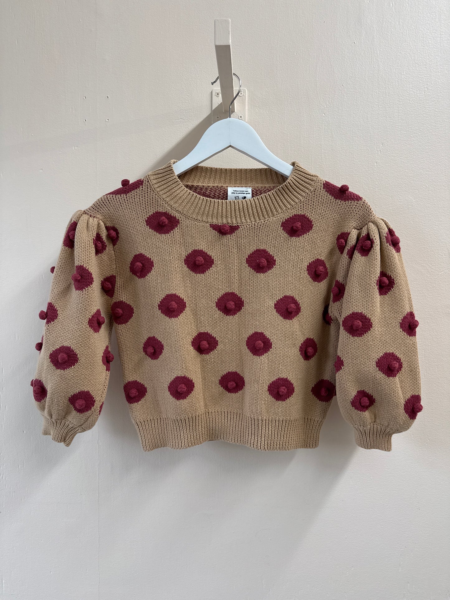Chandail en tricot de coton Fashion Brand Company by Penelope Gazin