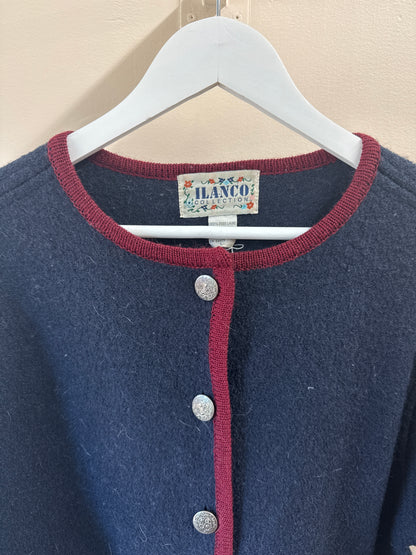 Ilanco Collection Vintage Wool Cardigan