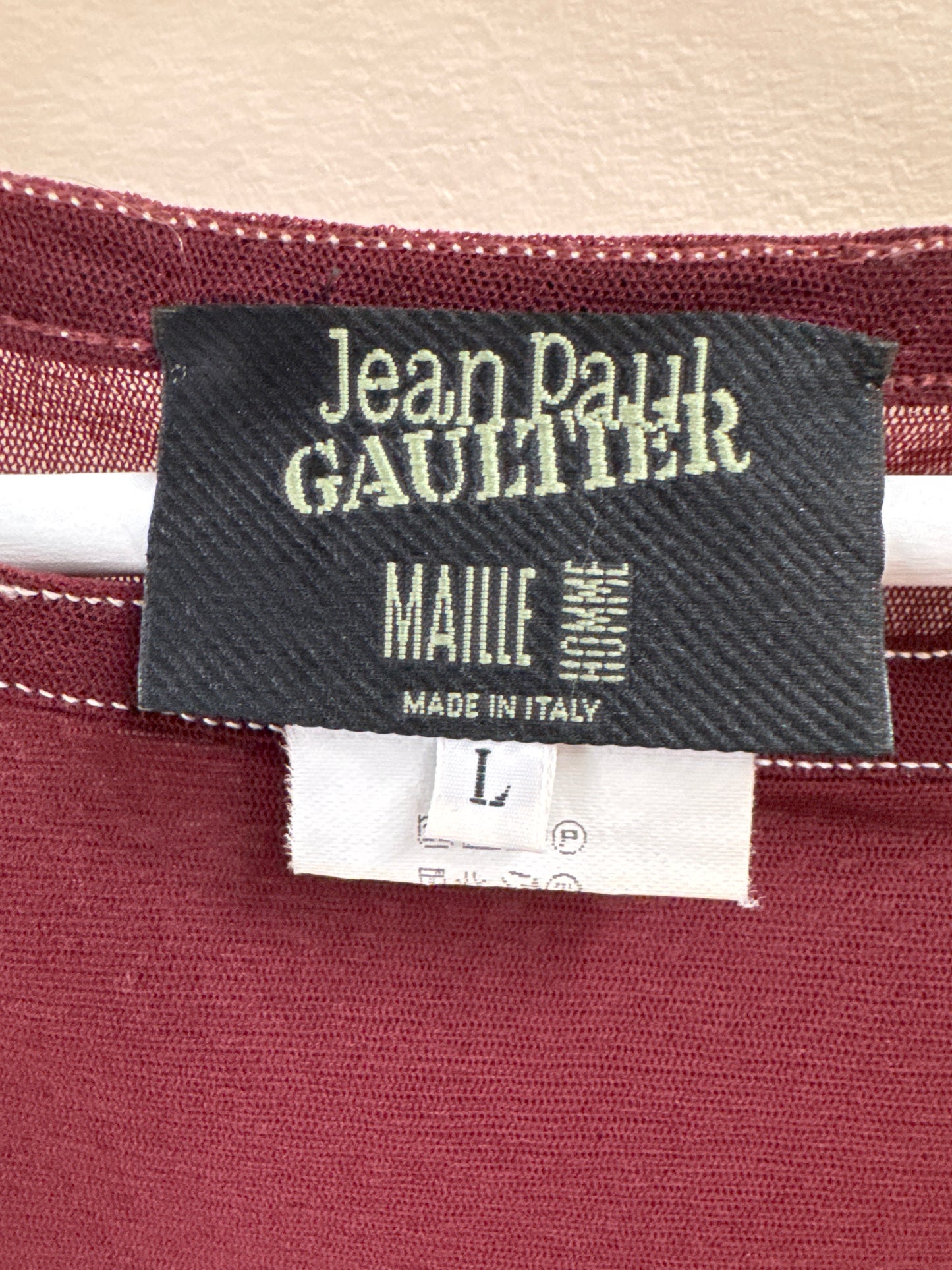 T-shirt en maille vintage Jean Paul Gaultier