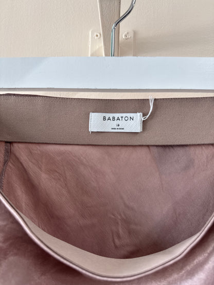 Babaton Satin Skirt