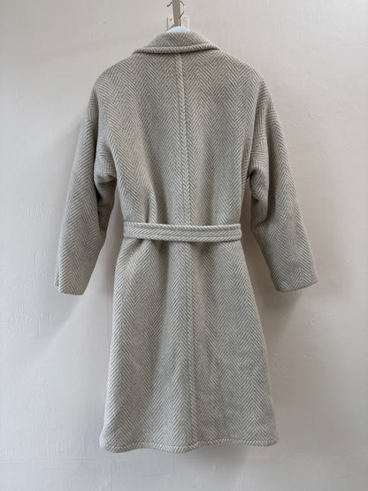 Caban vintage en mélange de laine de lama Marlo