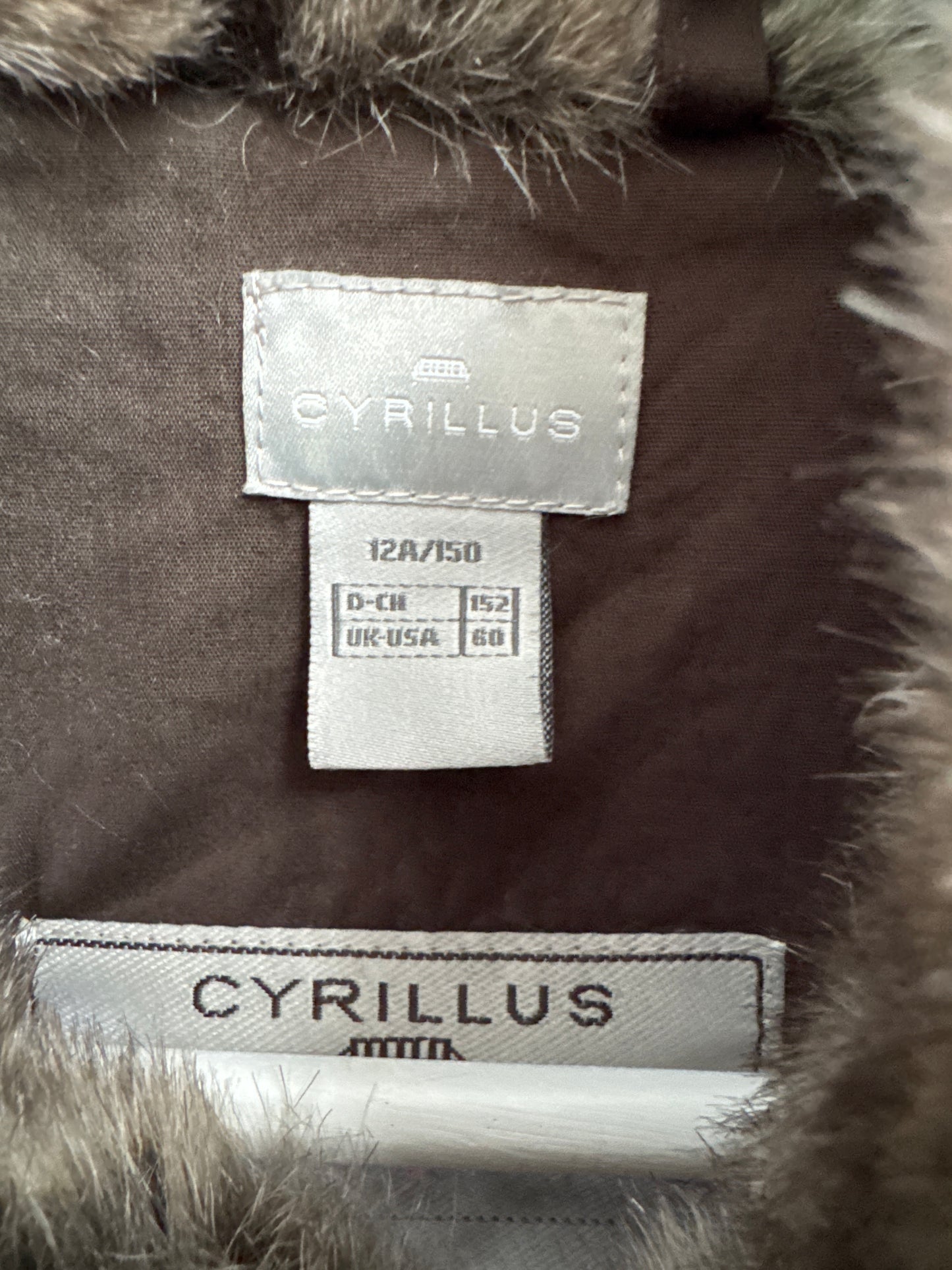 Gilet vintage en fausse fourrure Cyrillus