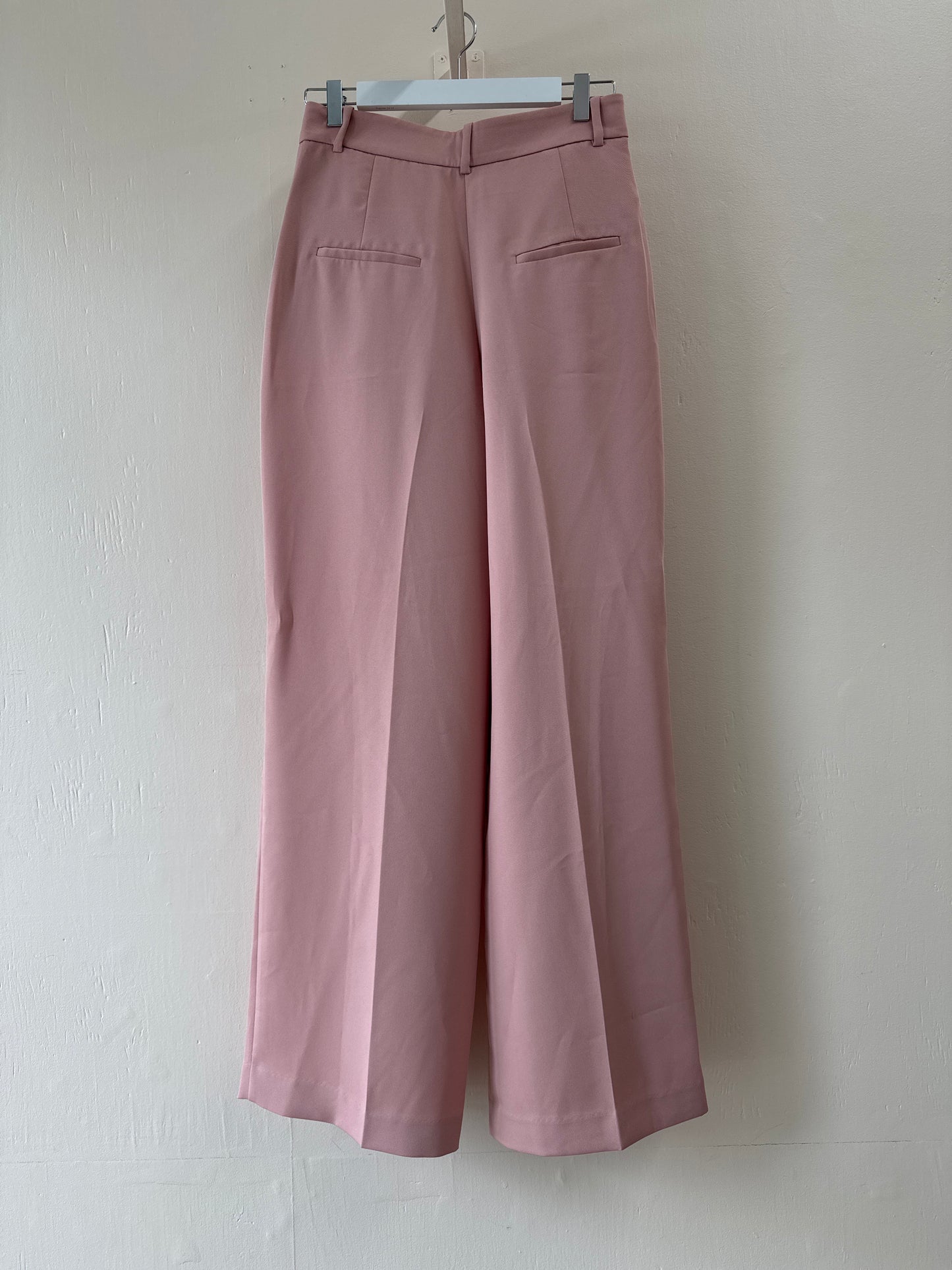 Pantalon taille haute à jambe large MNG