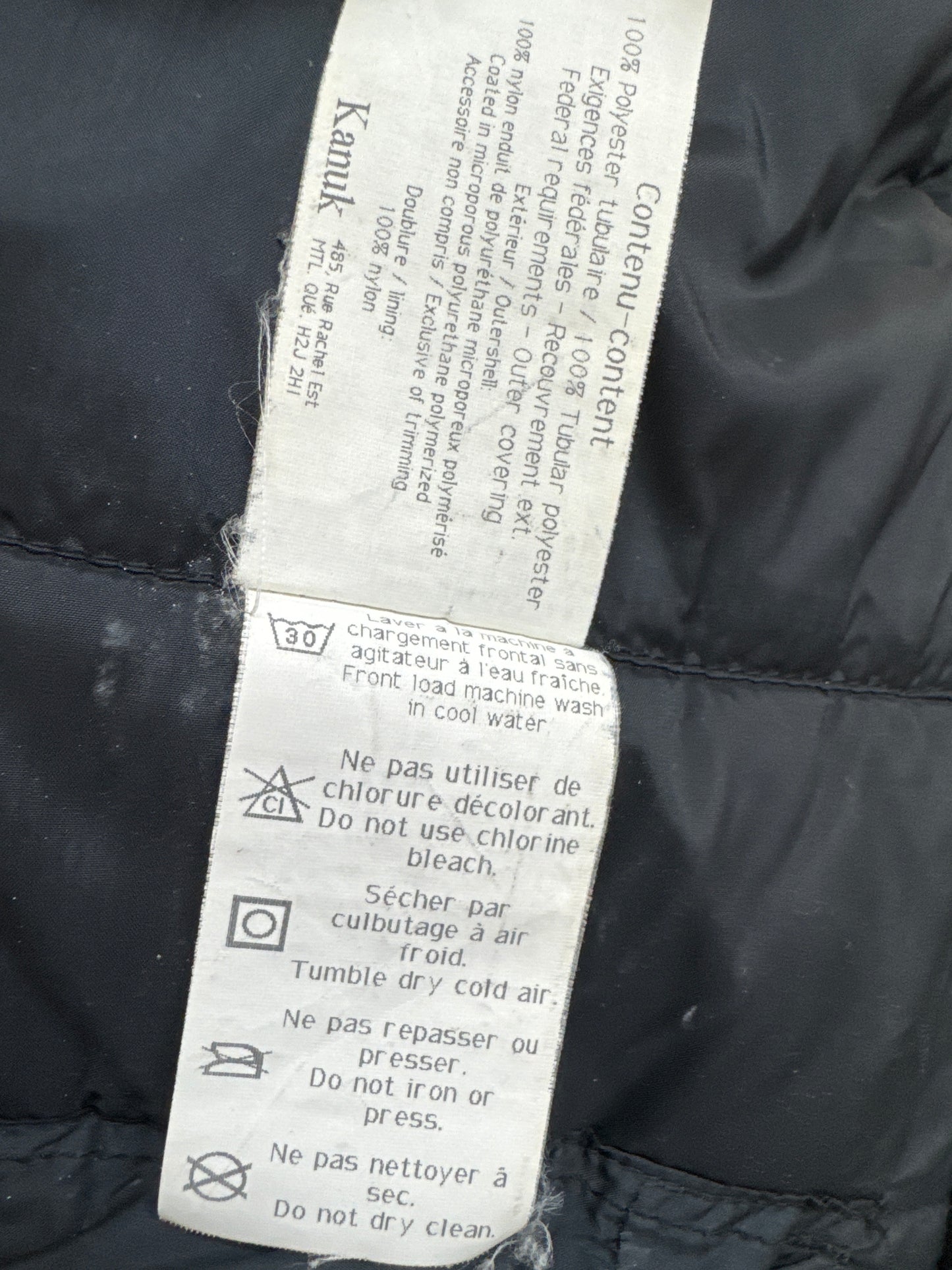 Kanuk Vintage Puffer Jacket