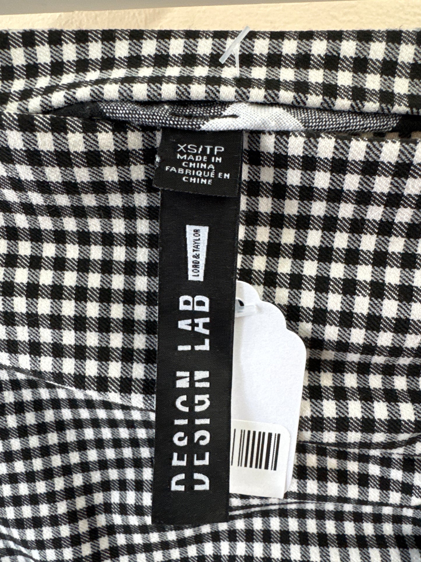 Lord and Taylor Check Skirt