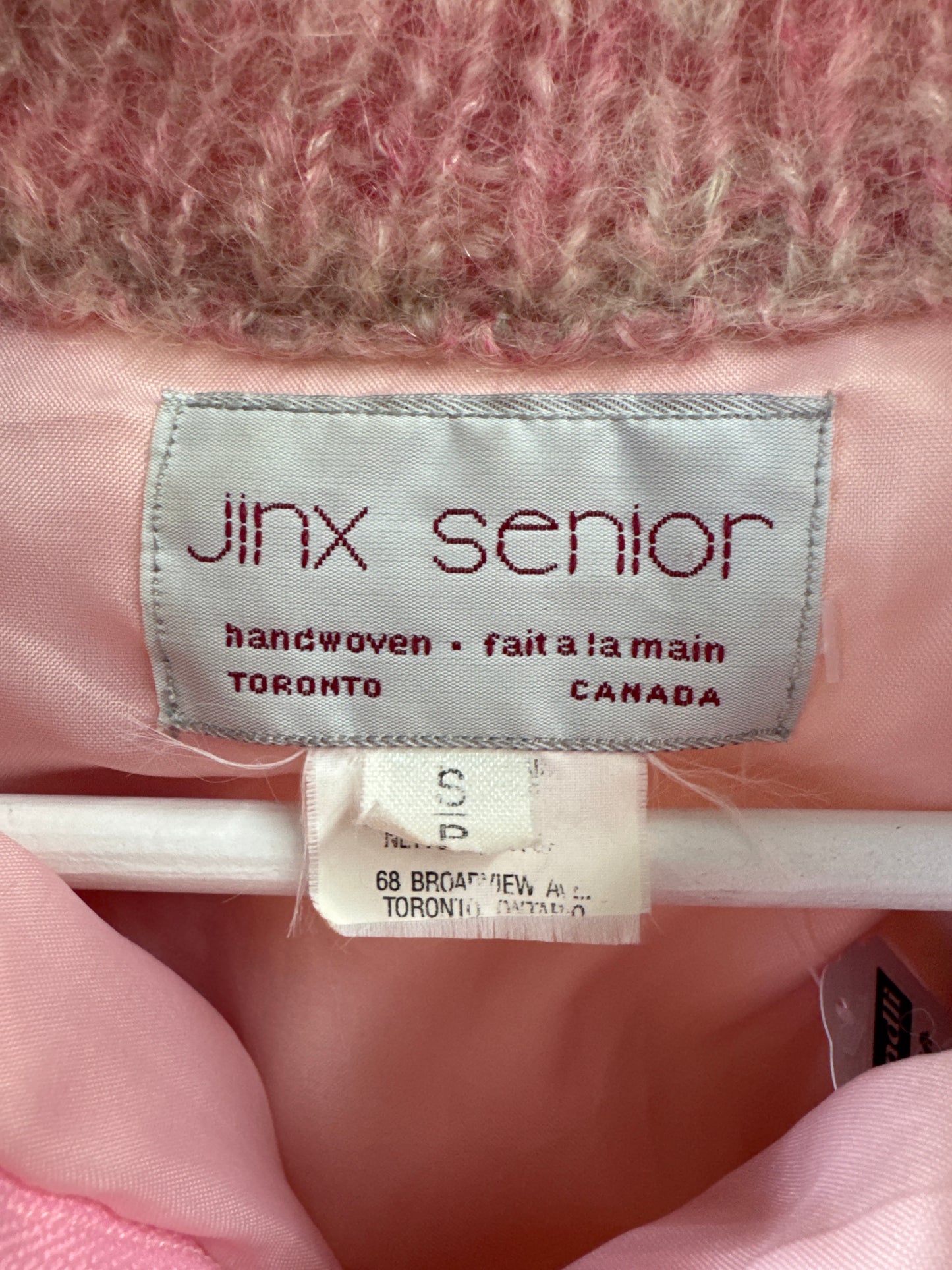 Cardigan en laine tissé à la main Jinx Senior Vintage