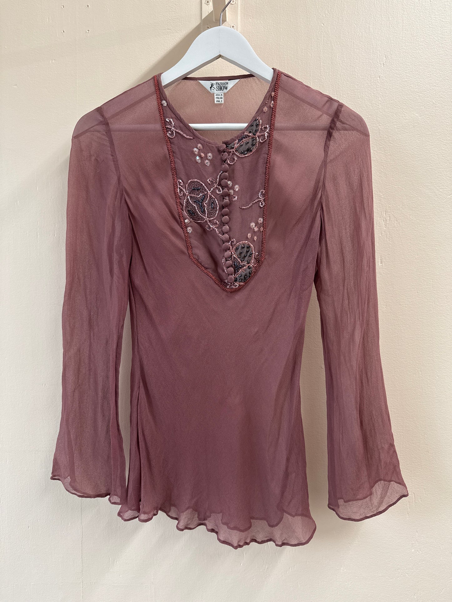 Fashion Show Vintage Mesh Longsleeve