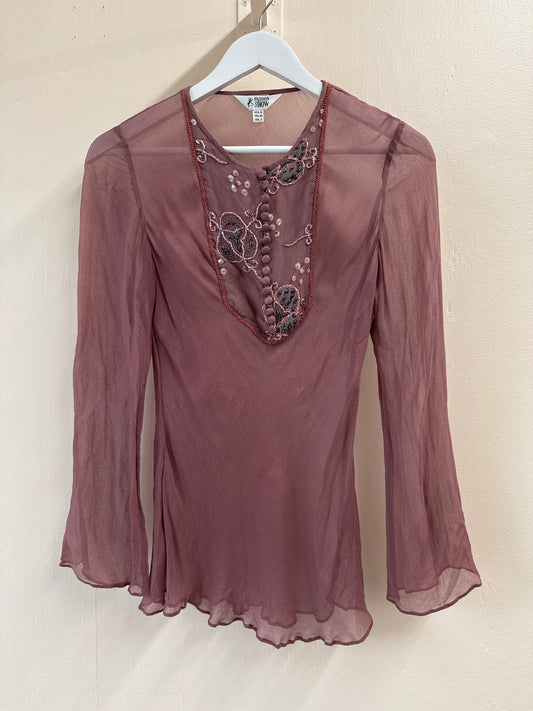 Fashion Show Vintage Mesh Longsleeve