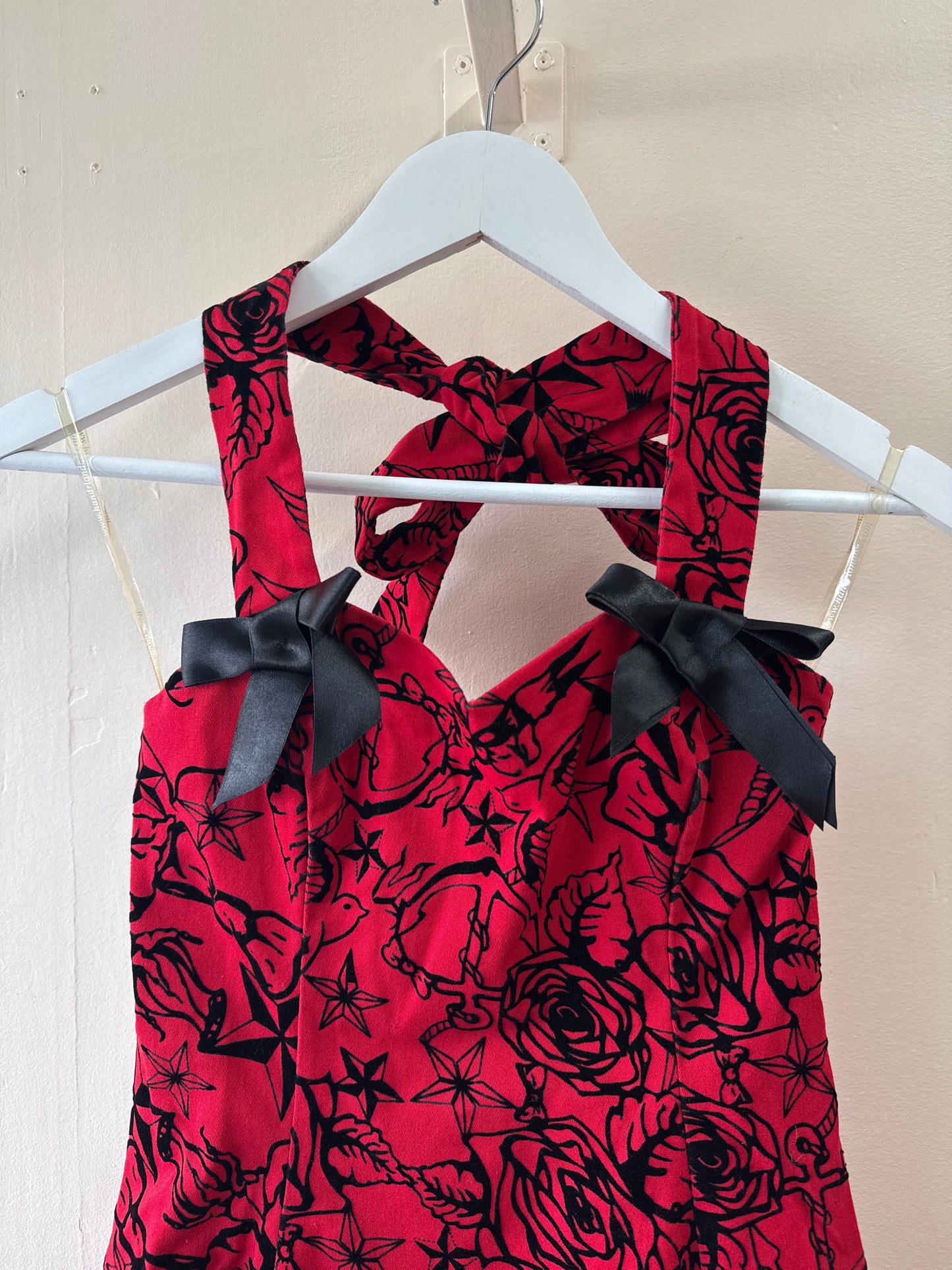 Hearts and Roses Cotton Mini Dress